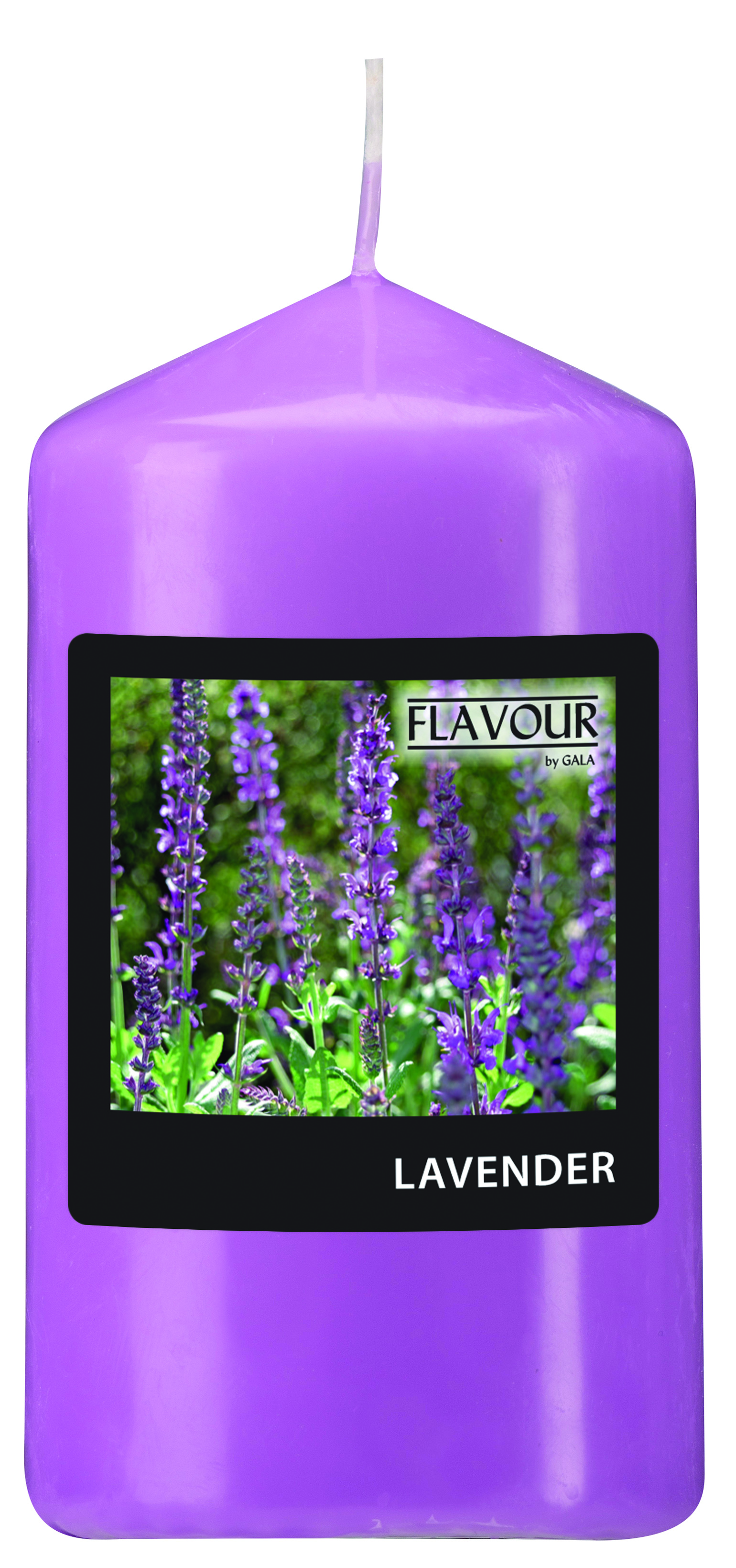 GALA STUMPENKERZE 65/110 DUFT LAVENDER