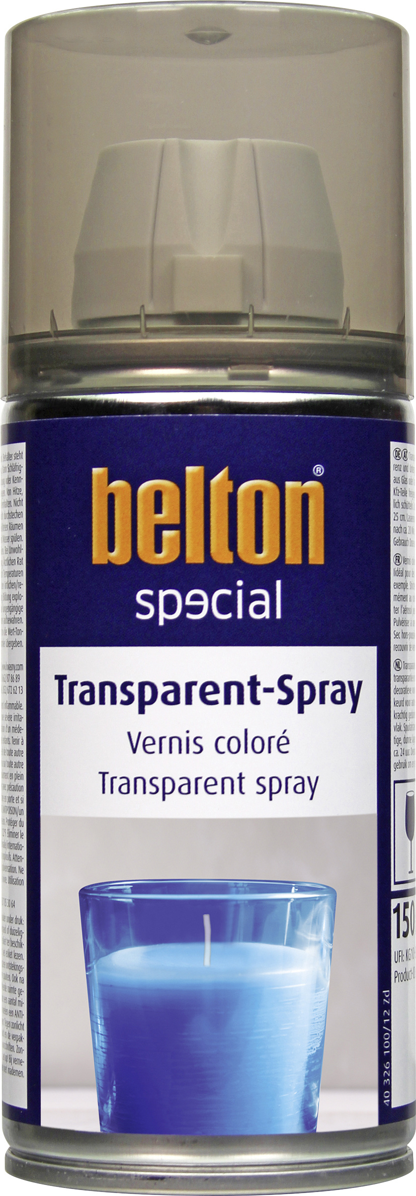belton Special Transparent-Spray schwarz, 150ml