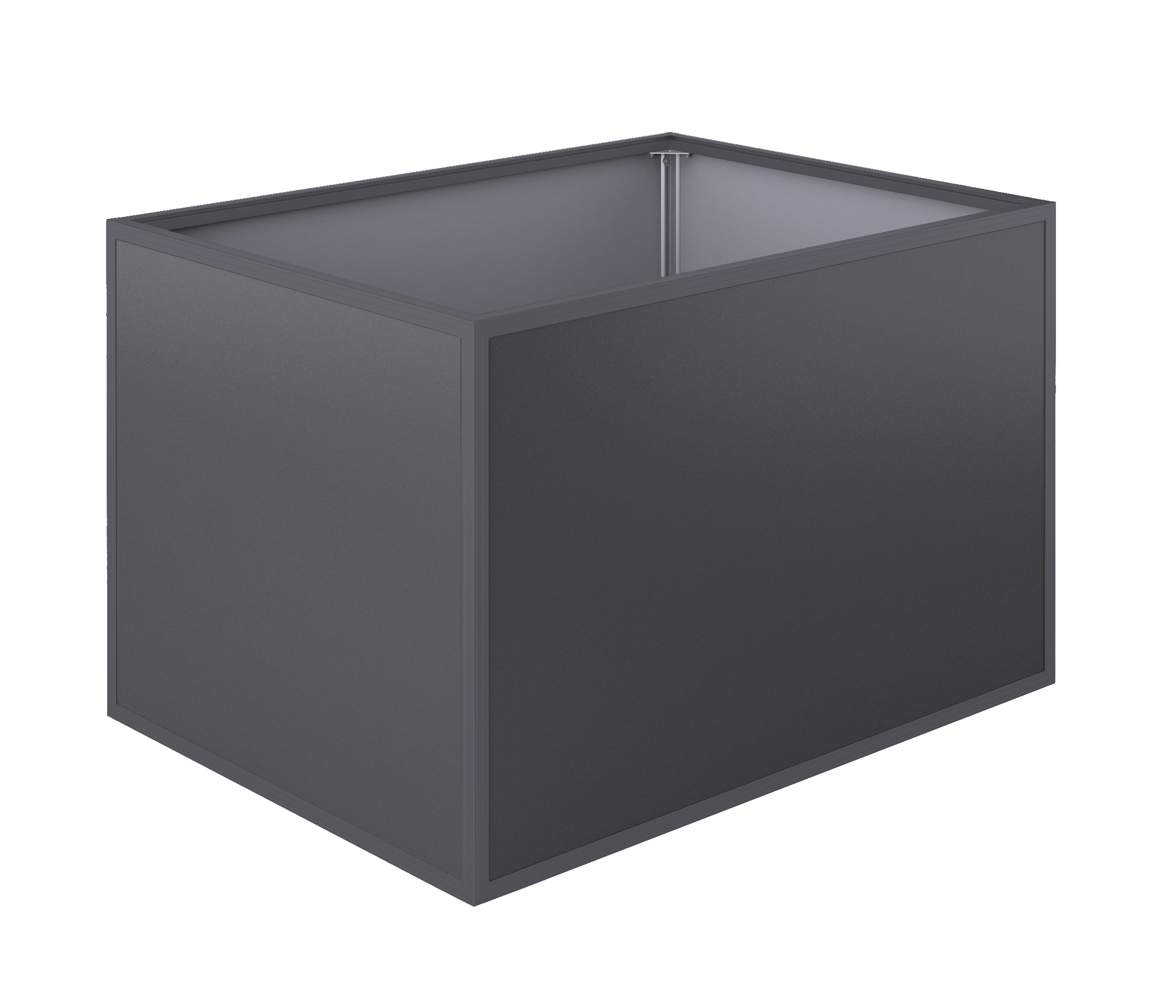 KGT Aluminium-Hochbeet 130, Profilsystem "anthrazit-grau" KGT Aluminium-Hochbeet 130, Profilsystem "anthrazit-grau"