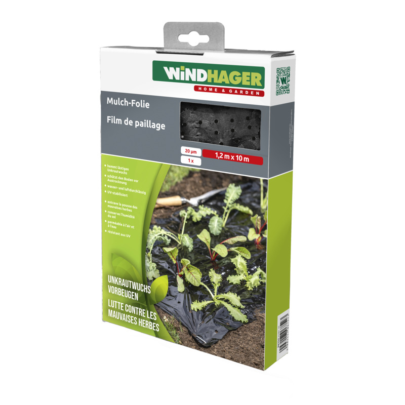 Windhager Mulch-Folie, 10 x 1,2 m, 20 m² Windhager Mulch-Folie, 10 x 1,2 m, 20 m²