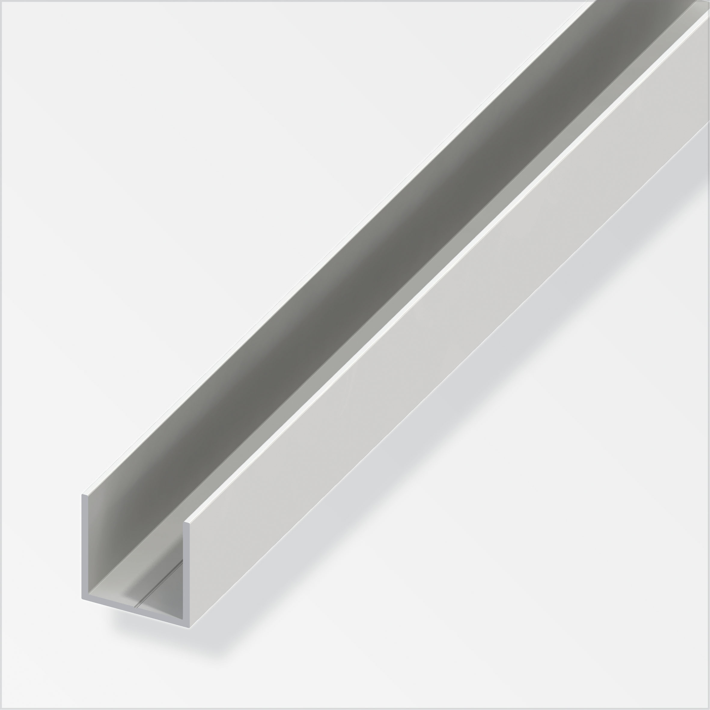 Alfer Quadrat-U 11,5 x 1,5 mm, weiß