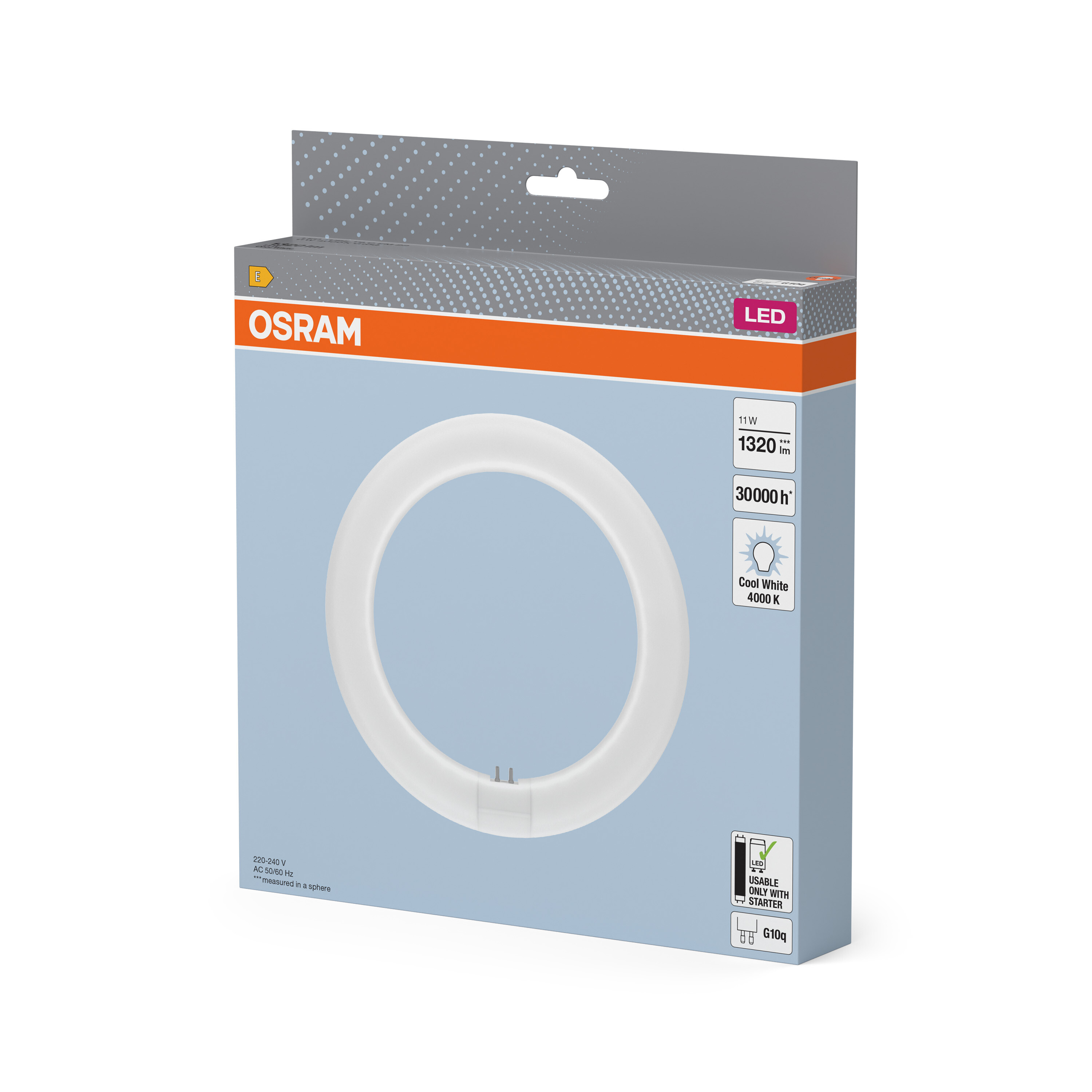 Osram LED Röhre T9C EM 22, 11W, Kaltweiß