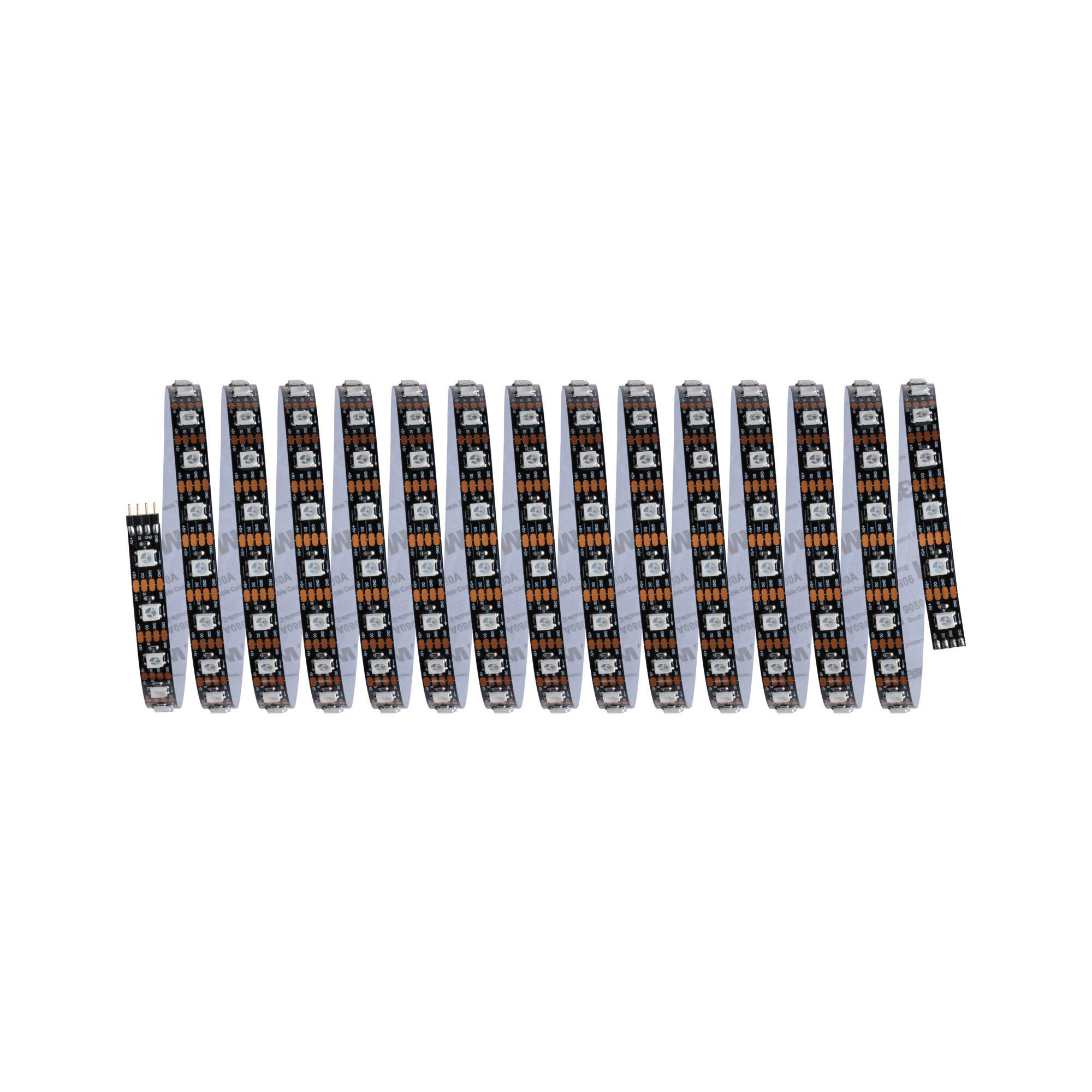 Paulmann EntertainLED Strip Set 5 m, IP20, 10,5W, 12V DC, schwarz Paulmann EntertainLED Strip Set 5 m, IP20, 10,5W, 12V DC, schwarz