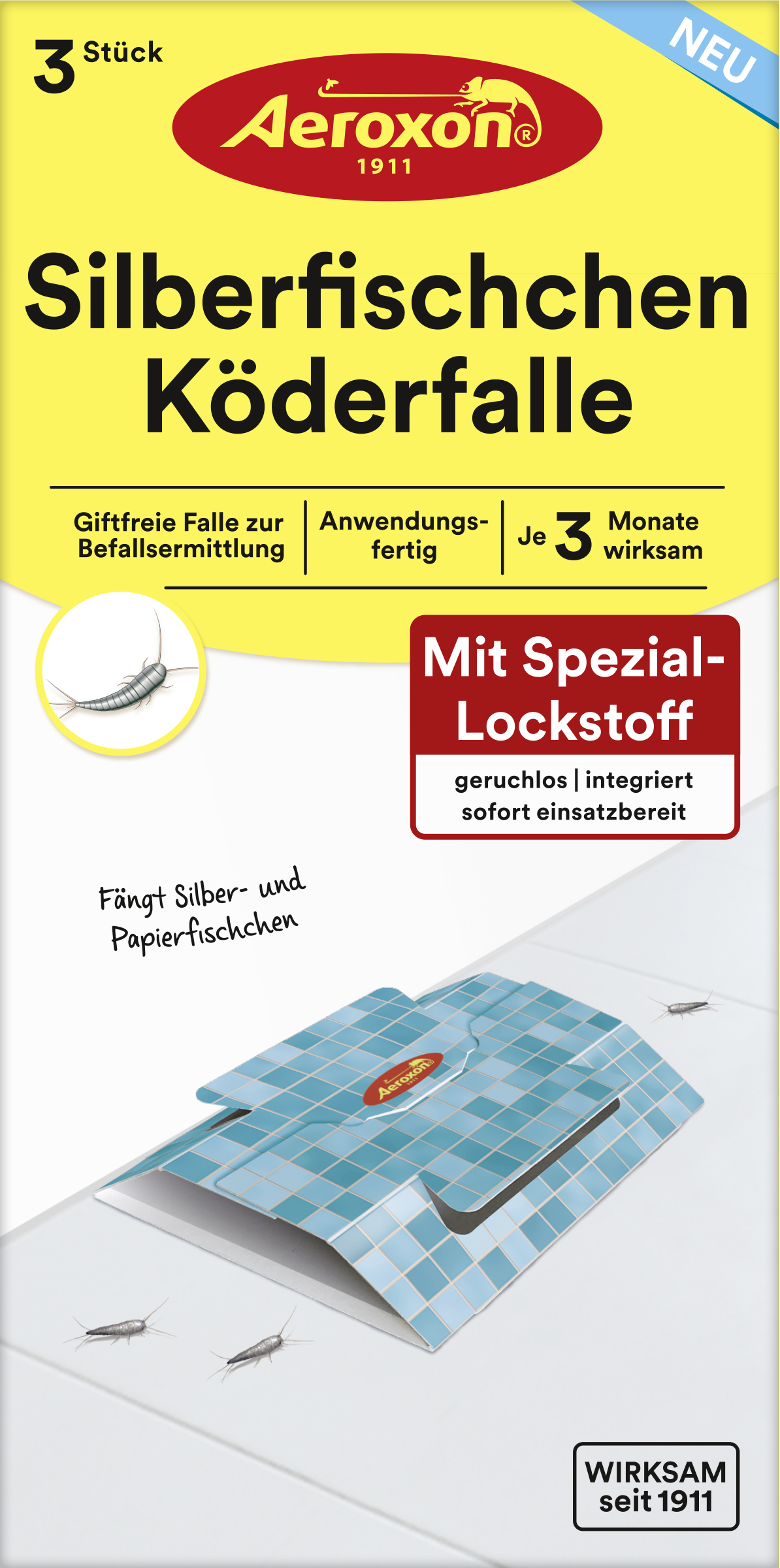 Aeroxon Silberfischchen-Köderfalle Aeroxon Silberfischchen-Köderfalle