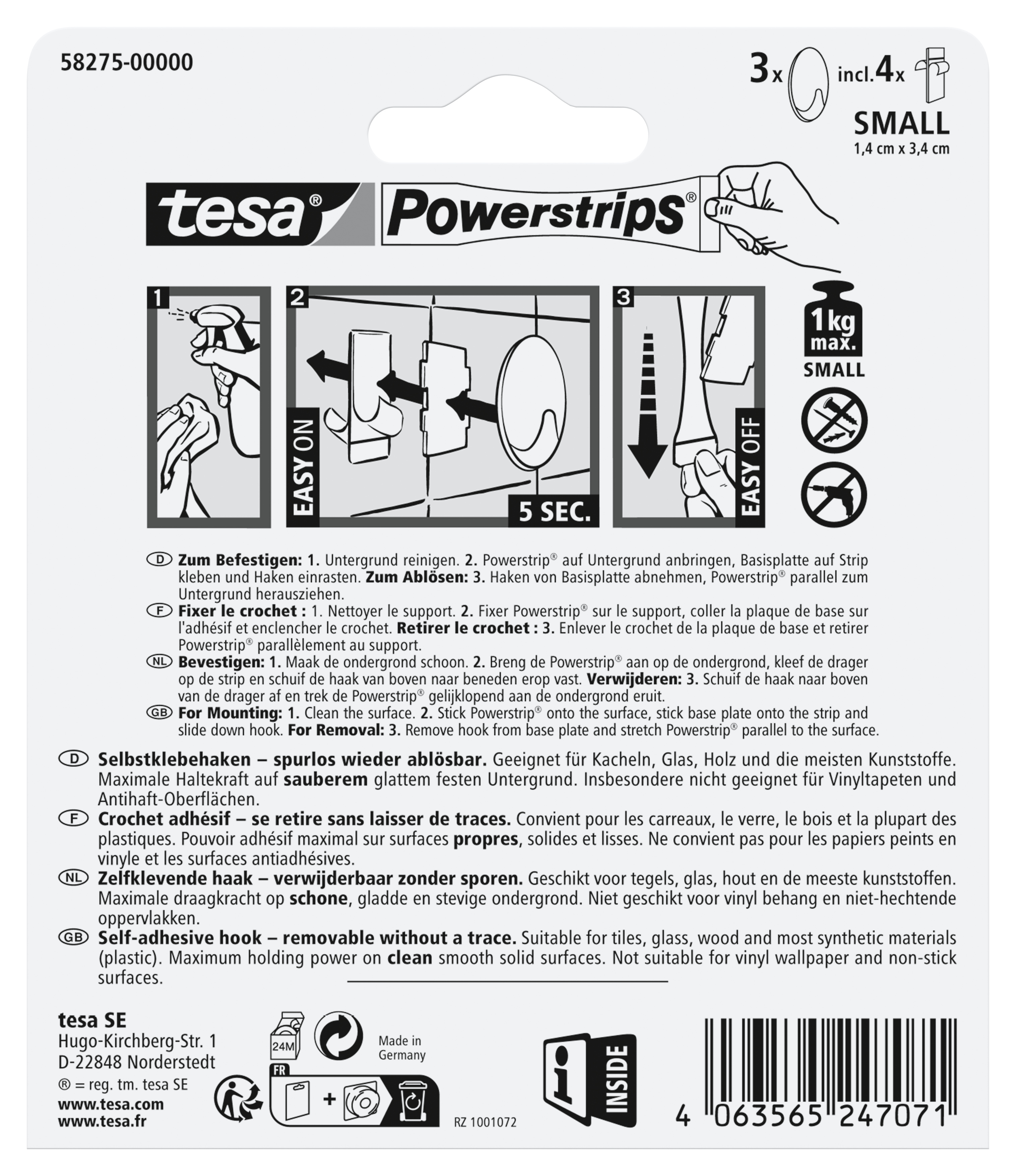 tesa Powerstrips® tesa Powerstrips®