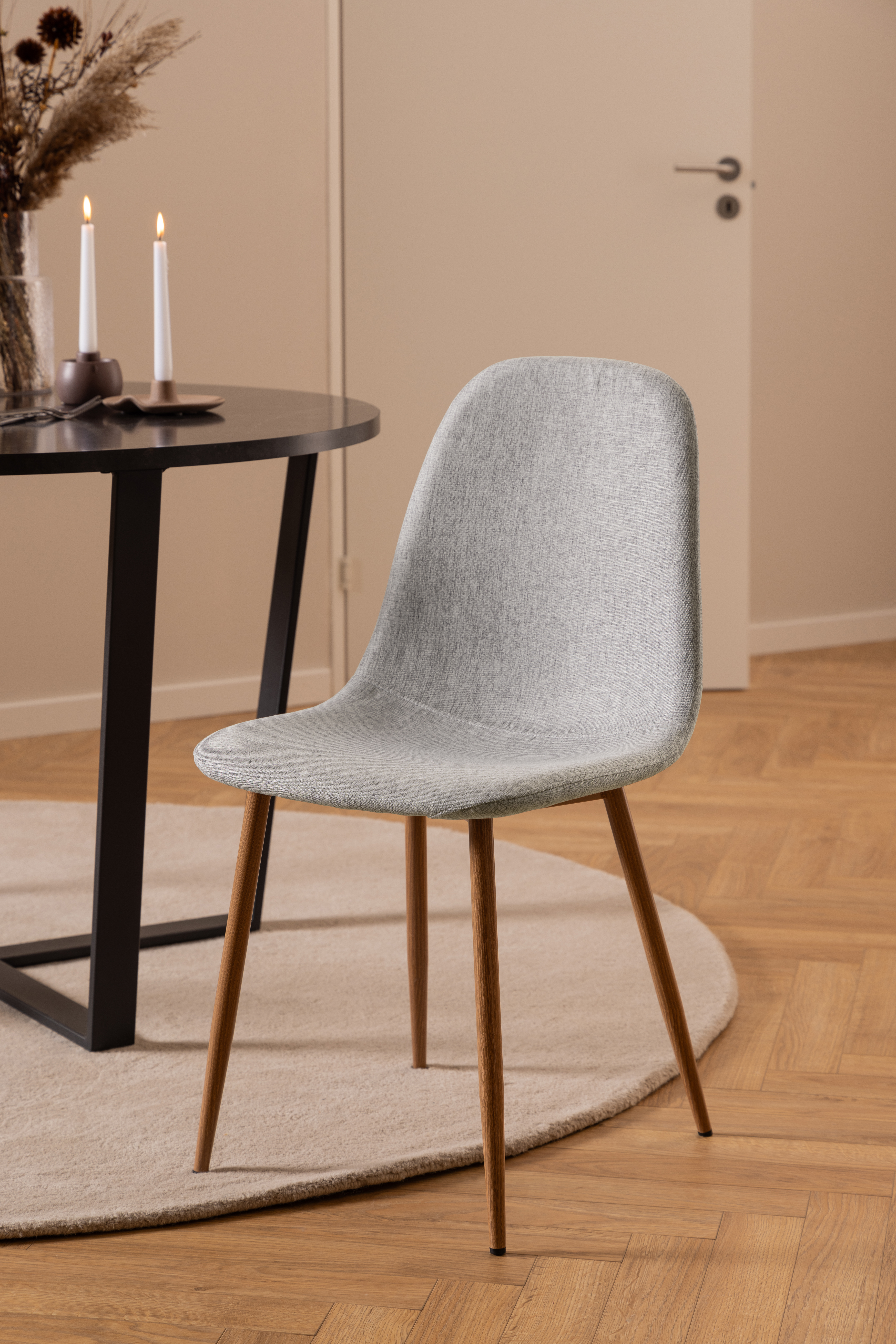 Actona Esszimmerstuhl Celia, hellgrau 5 Actona Esszimmerstuhl Celia, hellgrau 5