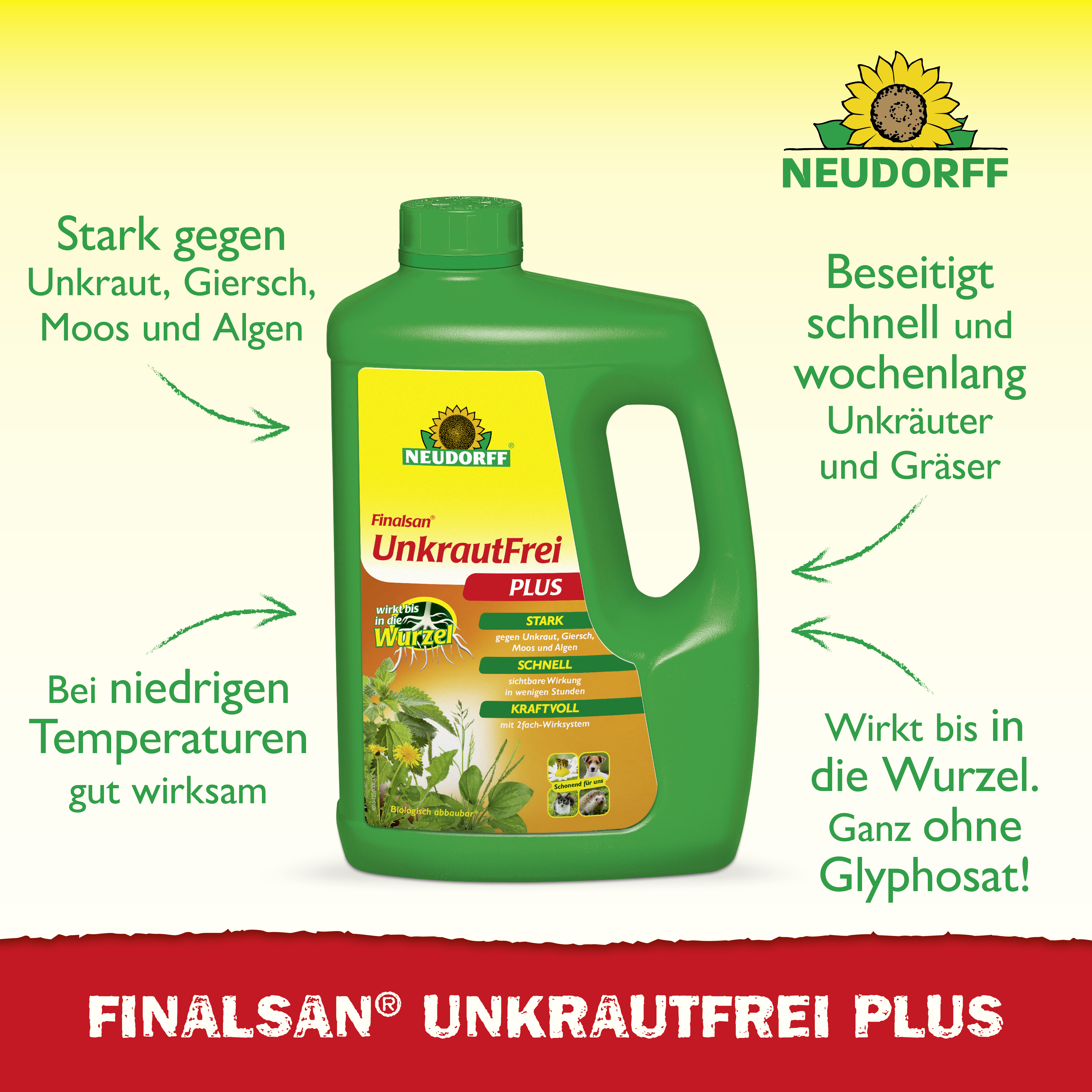 Neudorff Finalsan UnkrautFrei Plus, 2 l