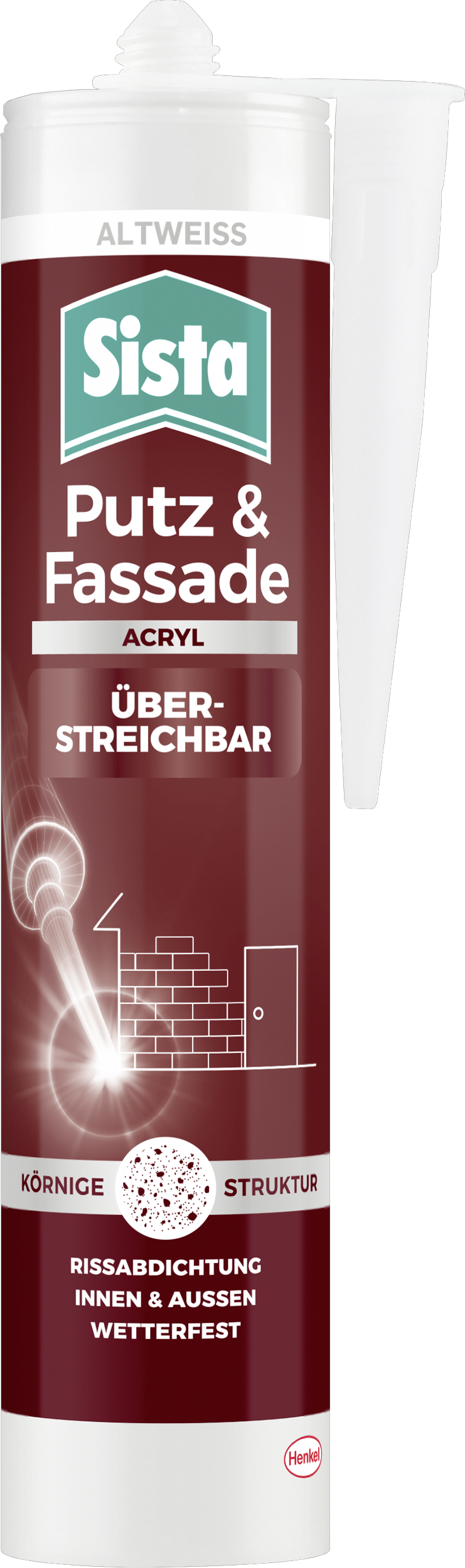 Sista Putz & Fassade, altweiß, 280 ml