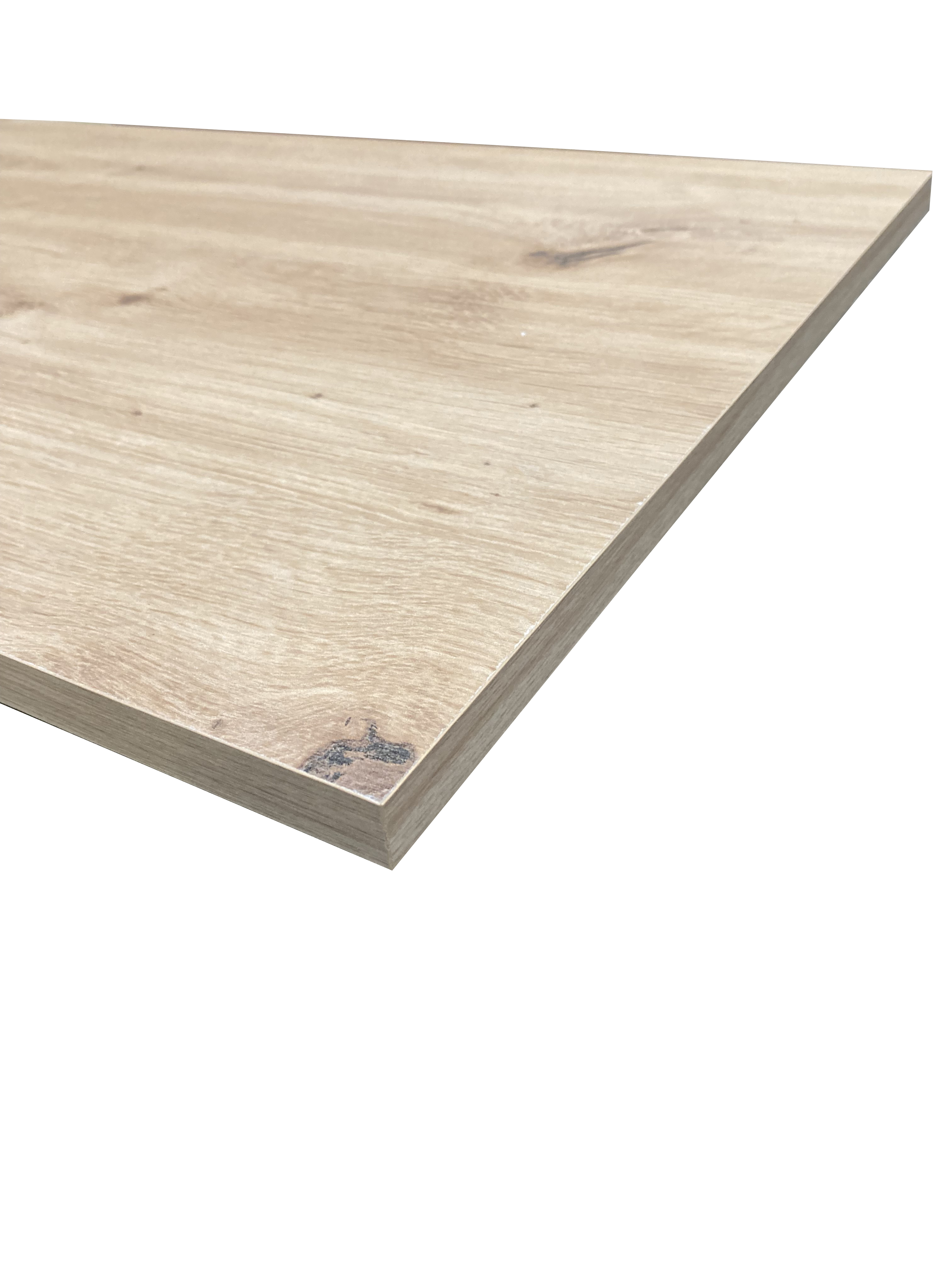 ZEG Möbelbauplatte, 260 x 60 x 1,9 cm, Eiche astig