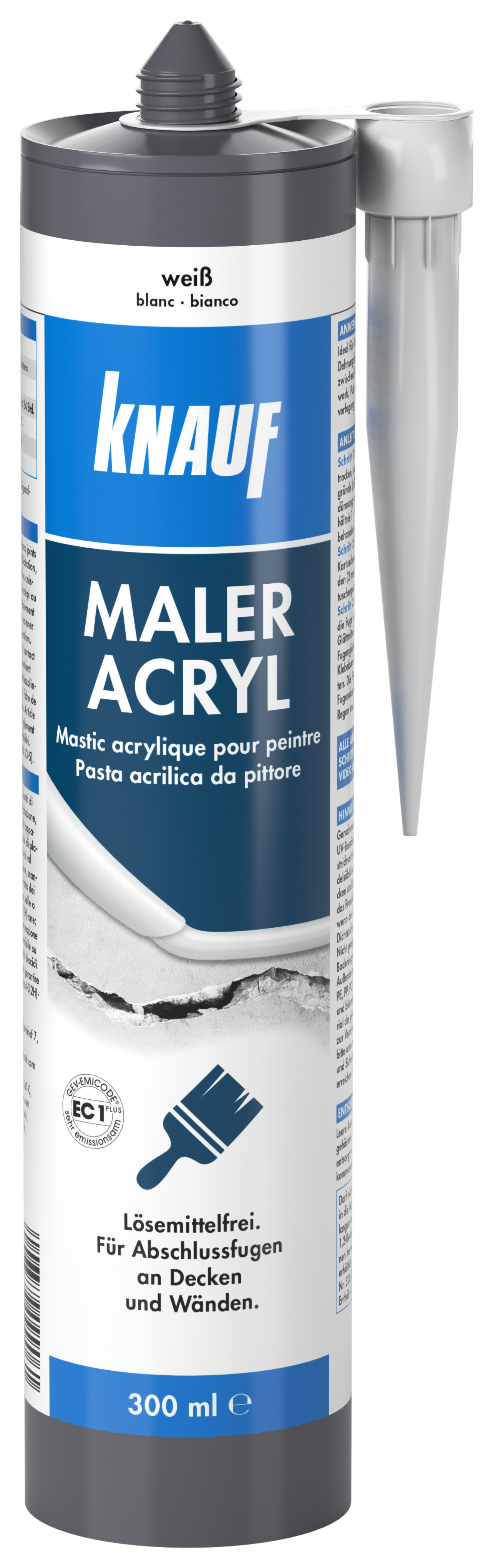 Knauf Fix + Finish Maler-Acryl, 300 ml