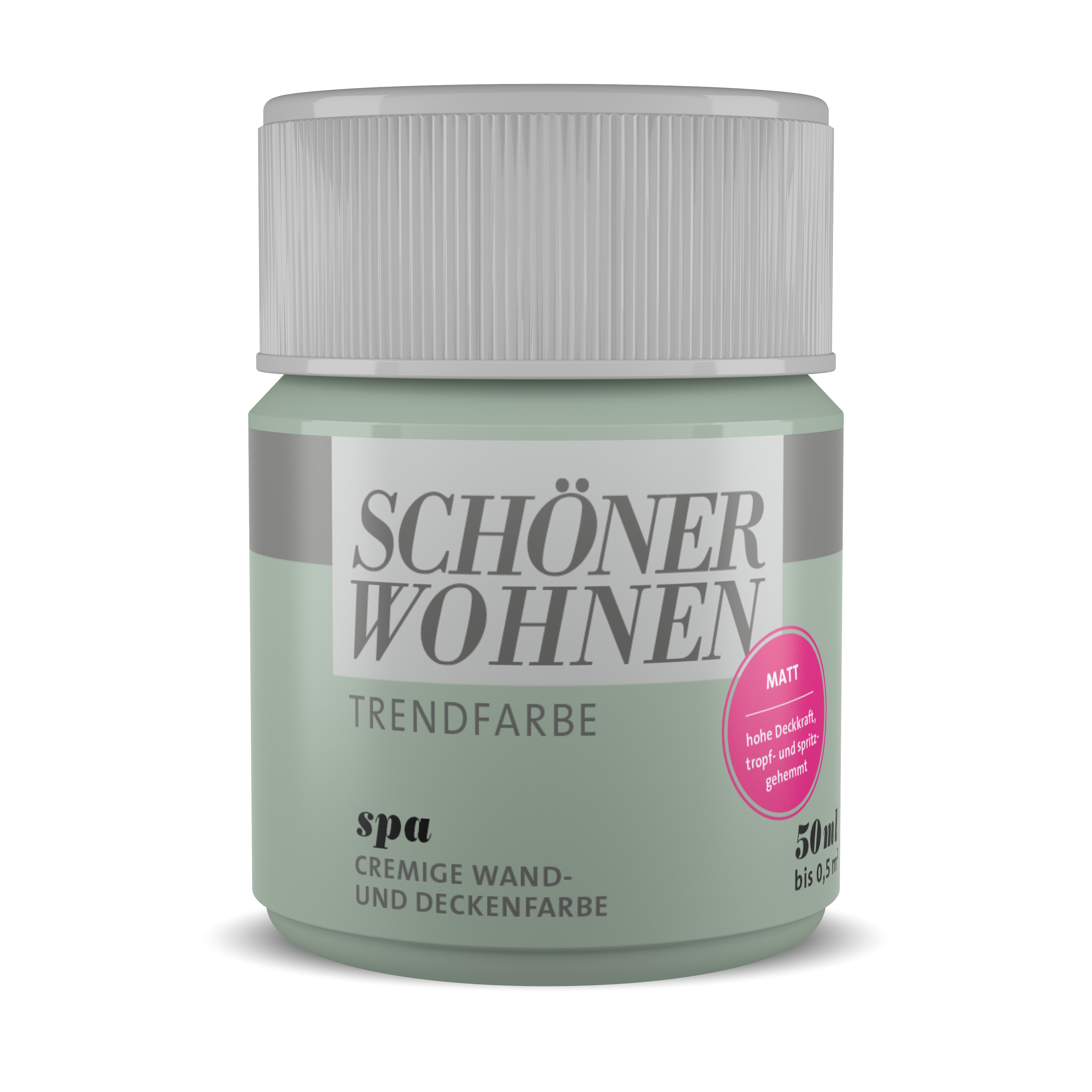 SW_2462-0050-6507 Schöner Wohnen Trendfarbe-Tester, spa matt