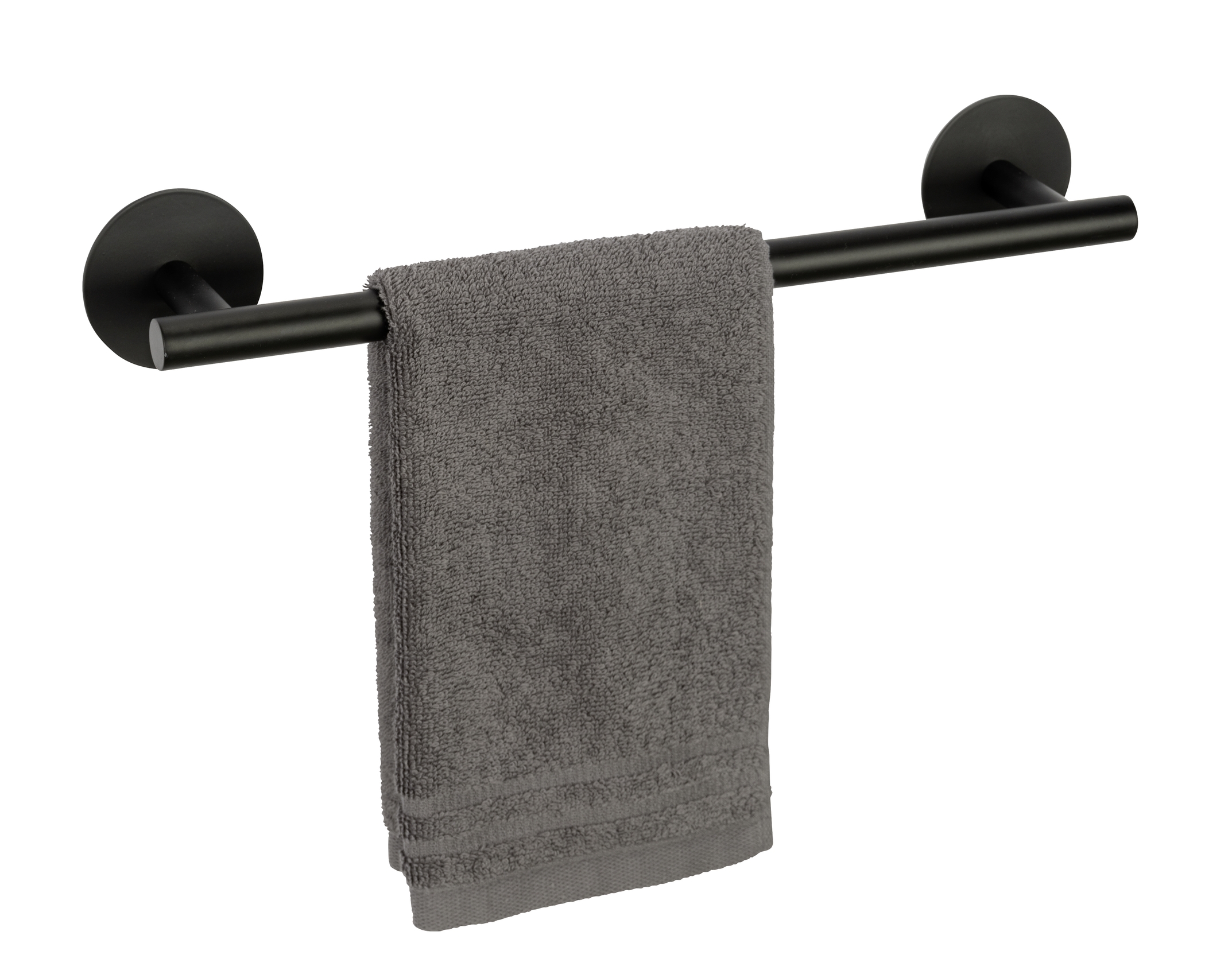 Schöner Wohnen Badetuchstange Uno, 40 cm Meleto, schwarz Schöner Wohnen Badetuchstange Uno, 40 cm Meleto, schwarz