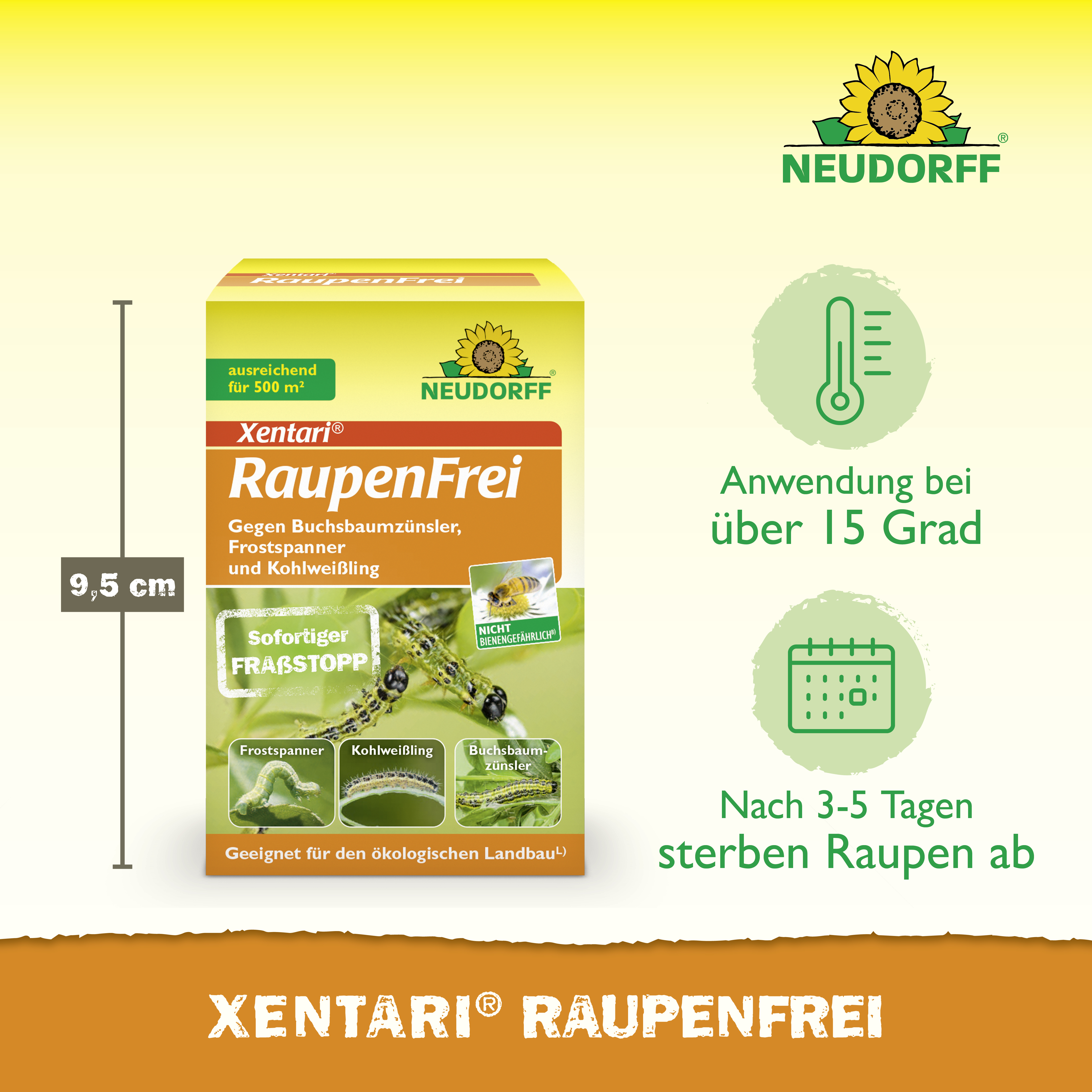 Neudorff Xentari Raupenfrei, 25 g