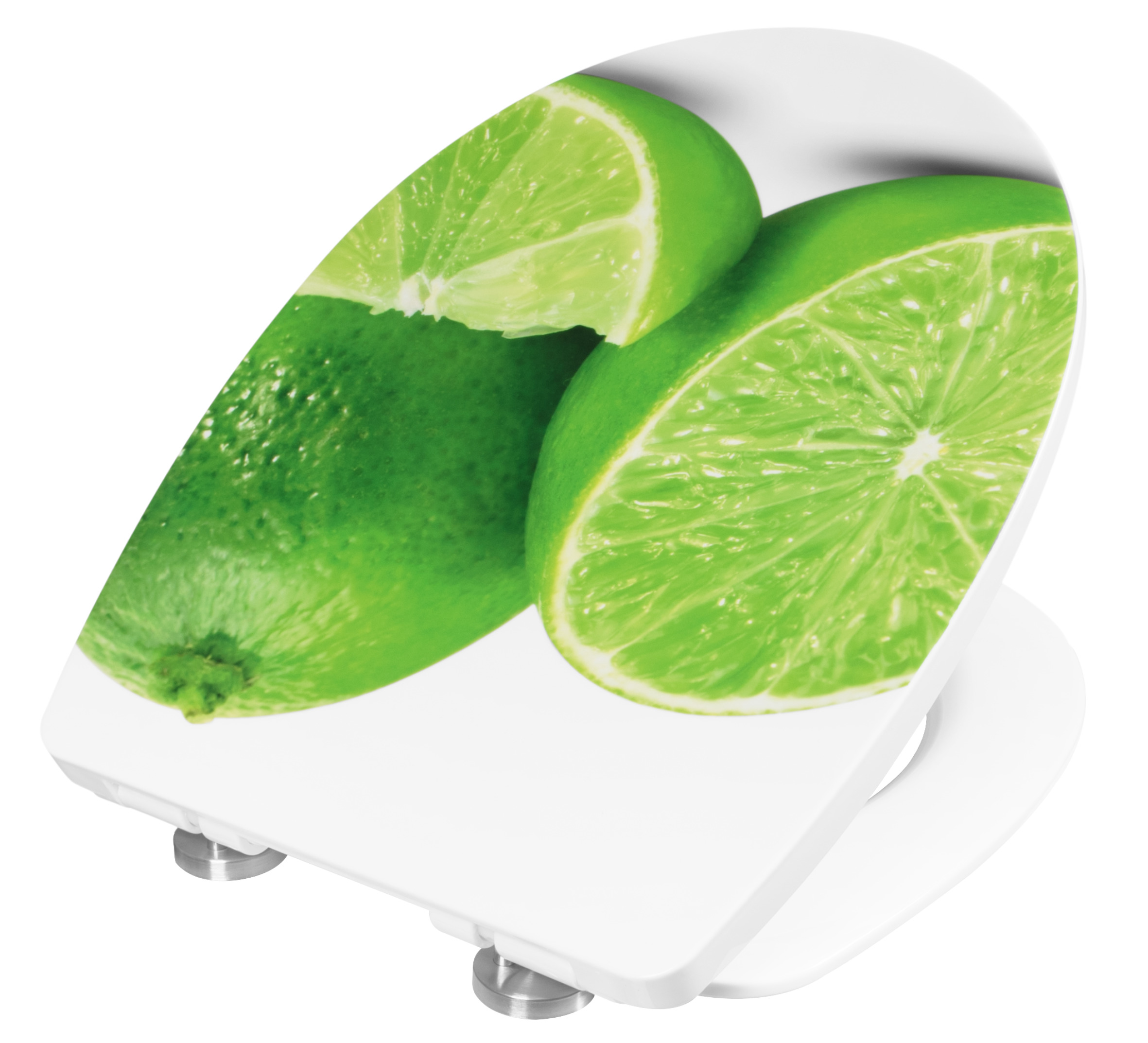 128915-pt1   WC-SITZ LIMETTE THERMOPLAST MIT ABSENKAUTOMATIK