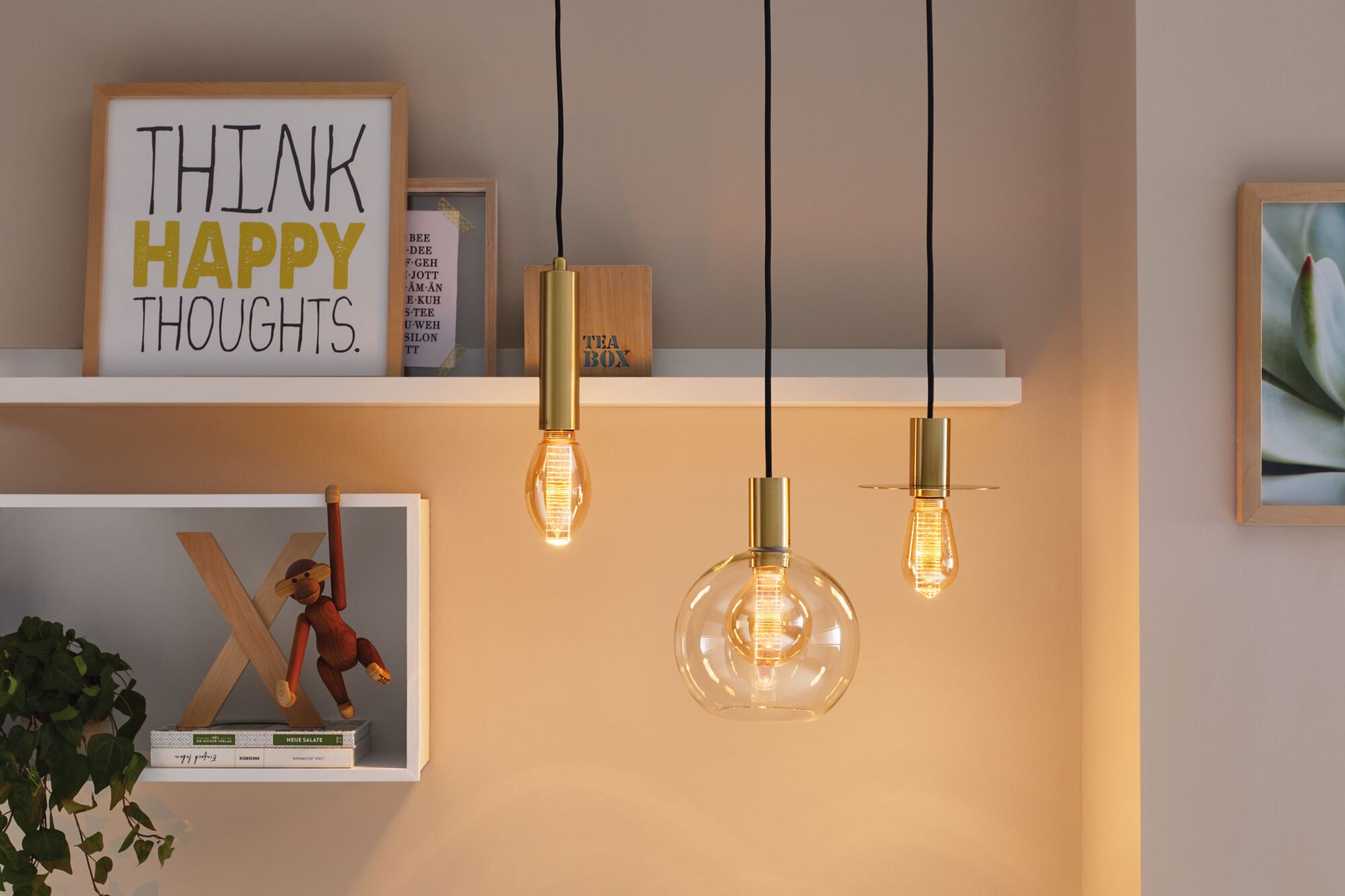 Paulmann LED, B75, Inner Glow spiral, 230lm, E27, gold, 1800K