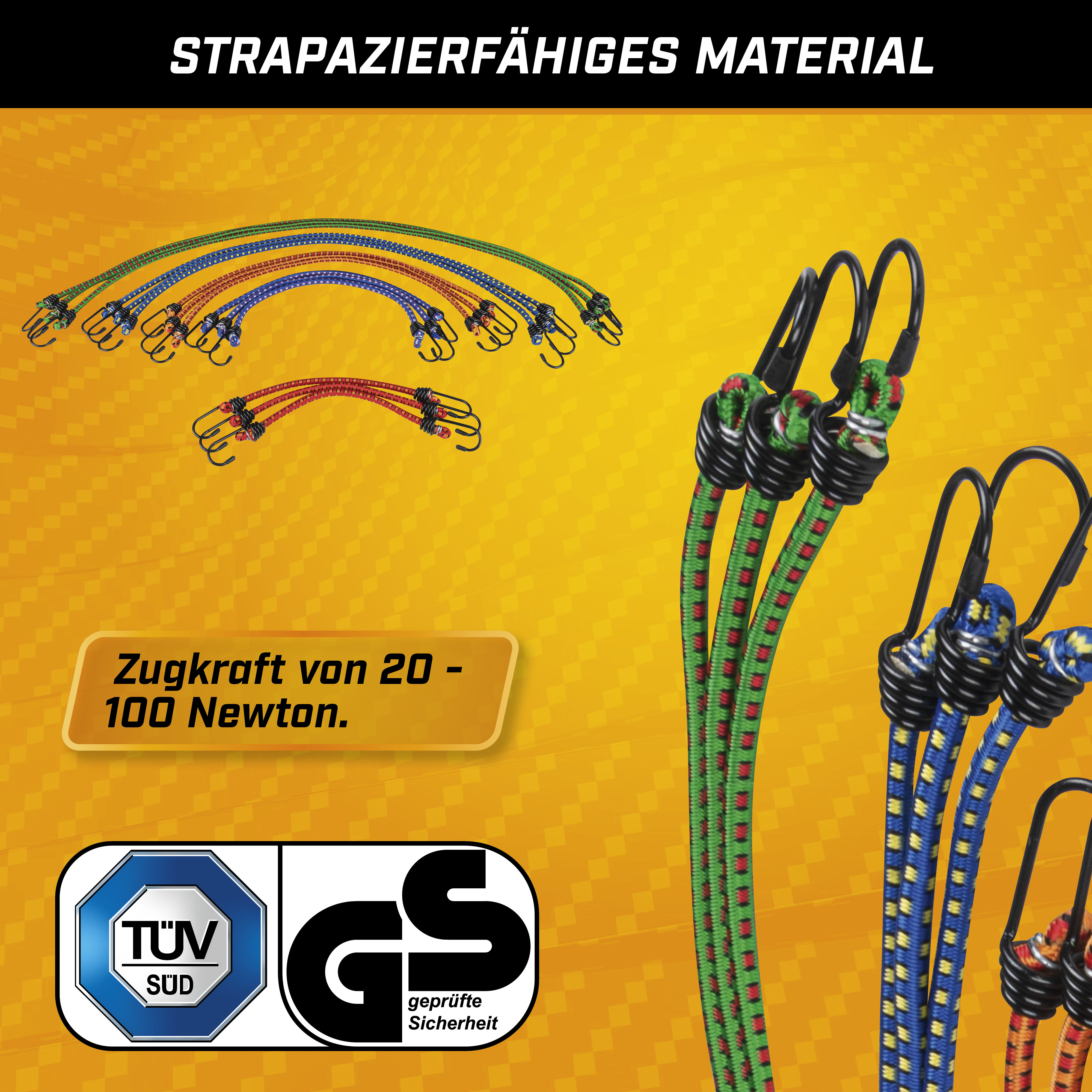 CarComfort Spannband-Set 15-teilig