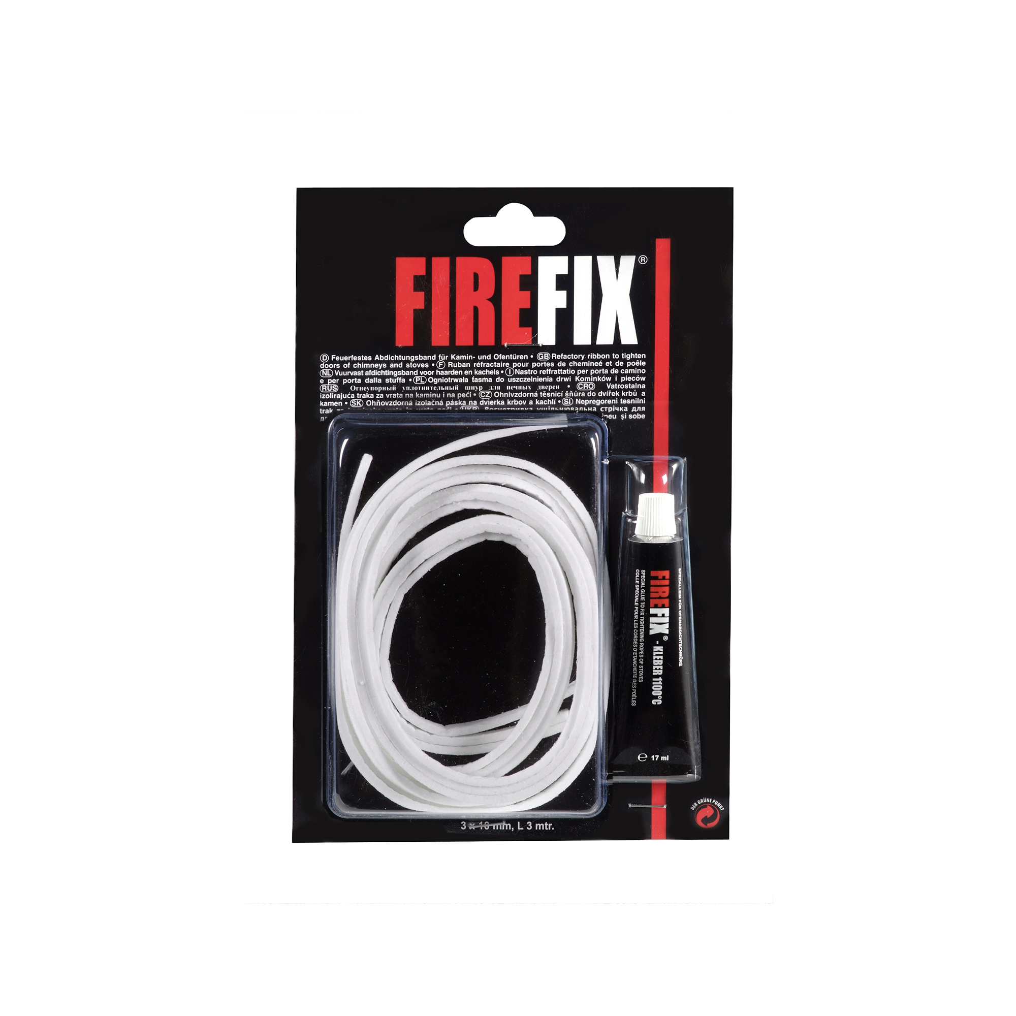 Firefix Abdichtungsflachband, 3 x 10 mm, L 3 m