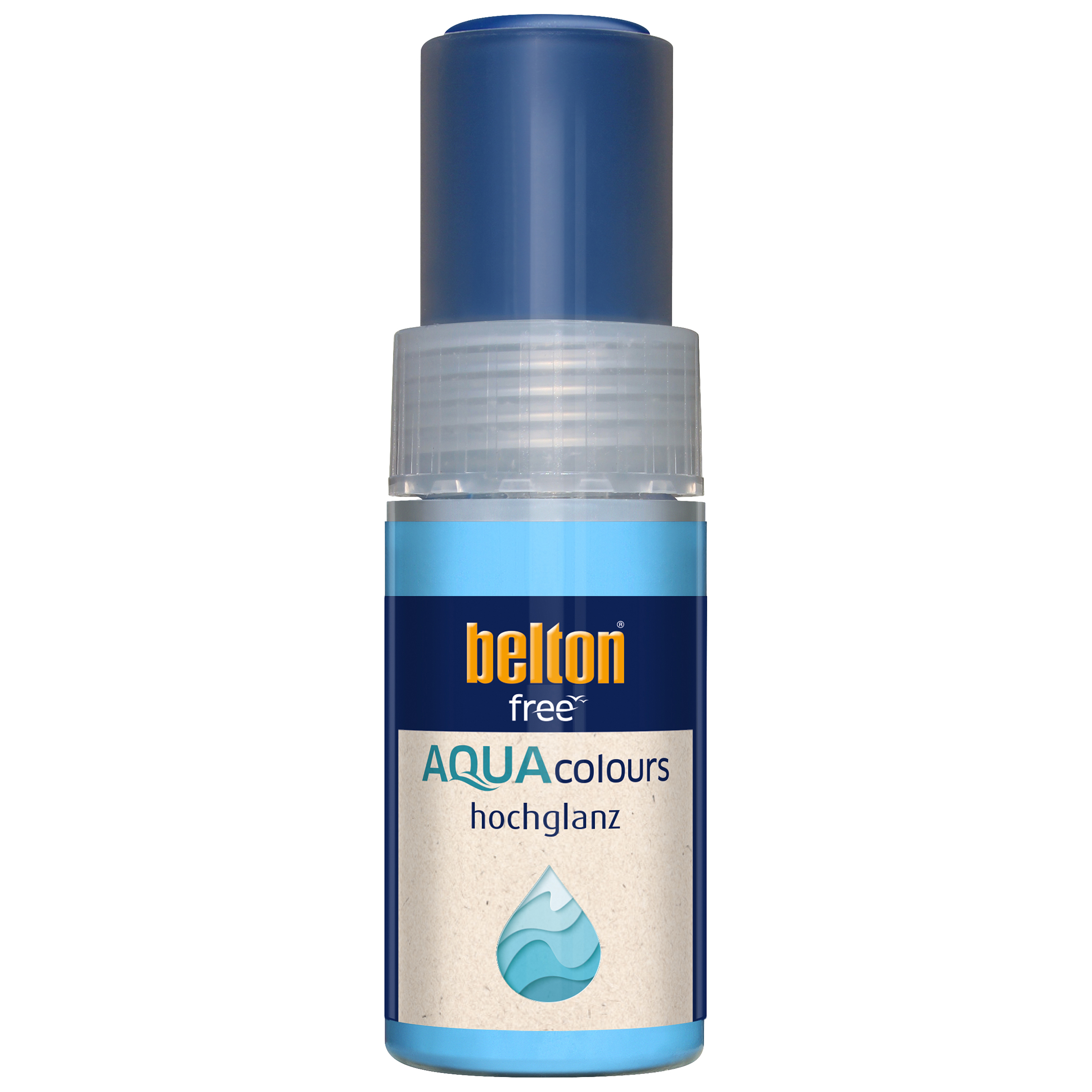 belton Acryl-Wasserlack enzianblau hochglanz, 9ml