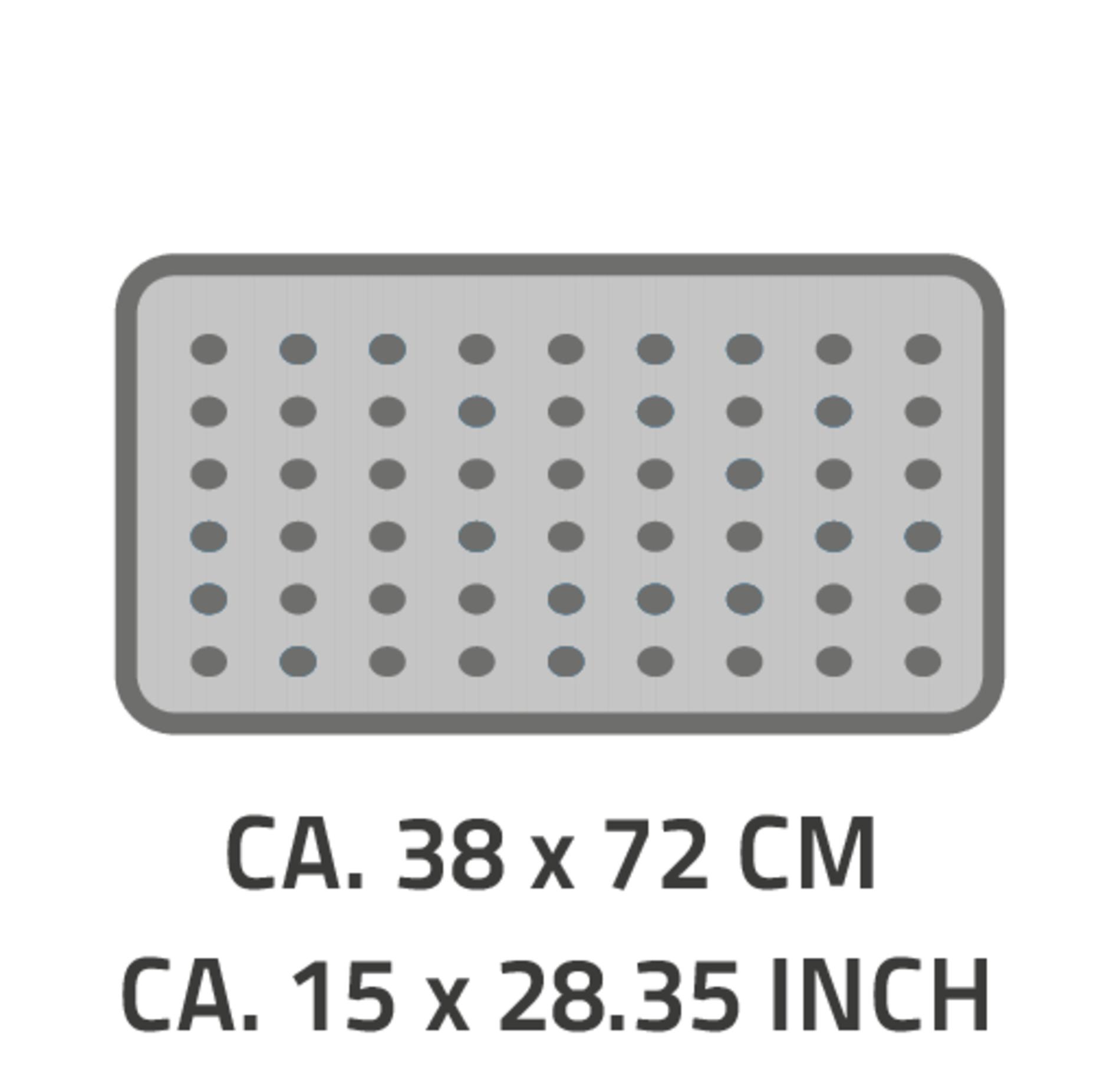 Ridder Badewanneneinlage Neptun ca. 38x72 cm, grau, 100% TPE Ridder Badewanneneinlage Neptun ca. 38x72 cm, grau, 100% TPE