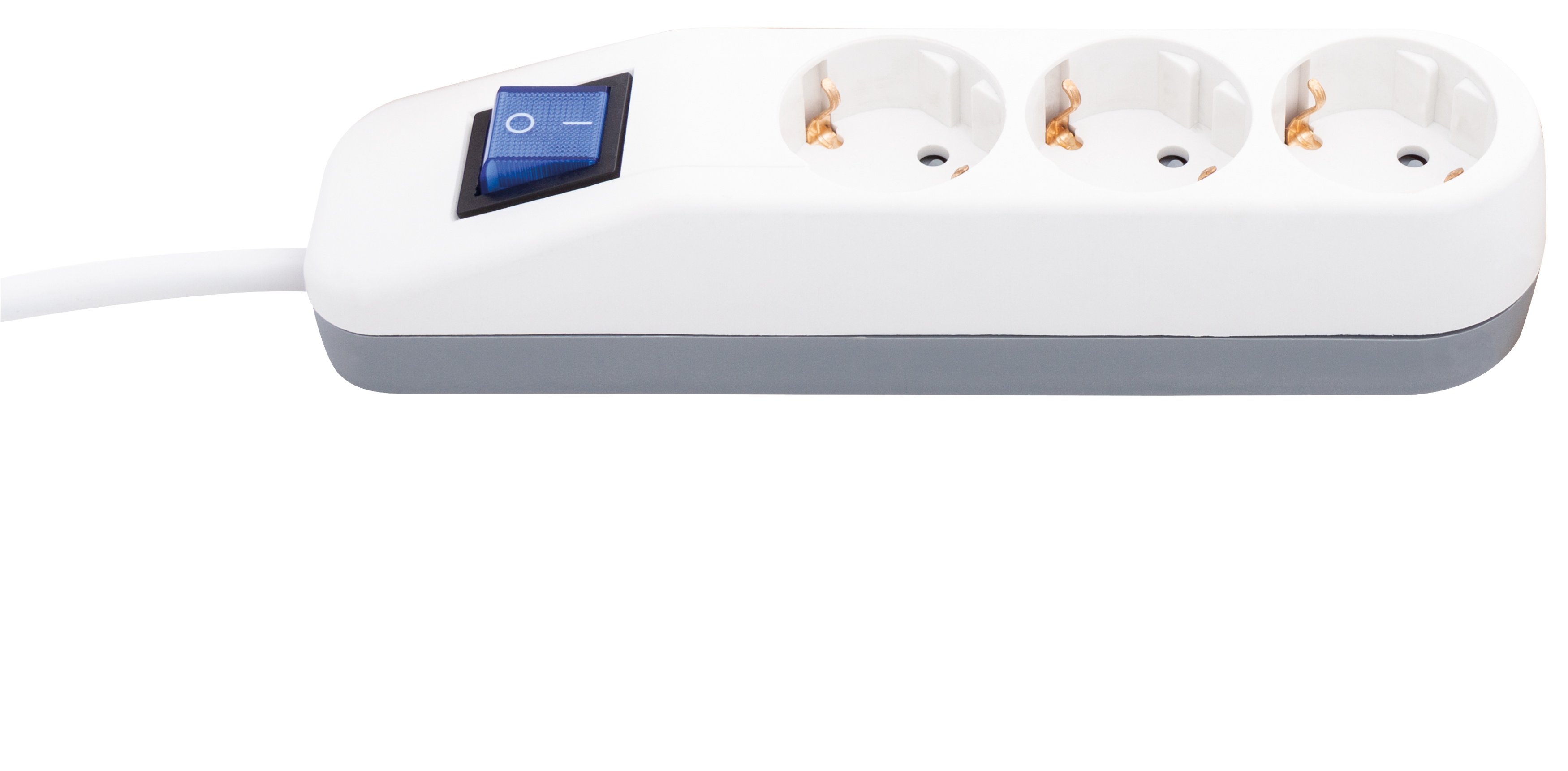 Steckdosenleiste ICE 3-fach, 1,4m