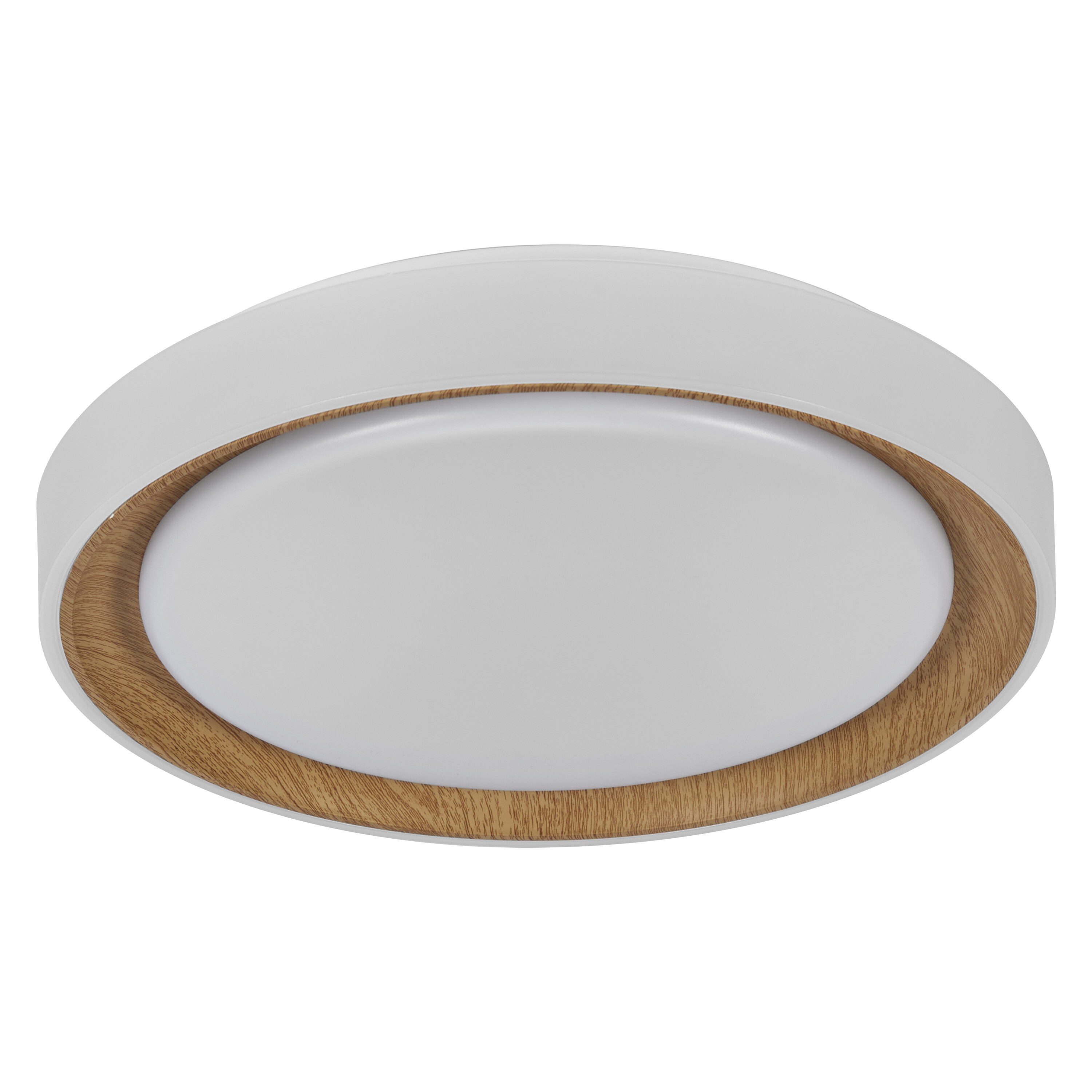 Osram Led Deckenleuchte "Orbis Glorie", 400 mm, 24W, 830, Holzdekor