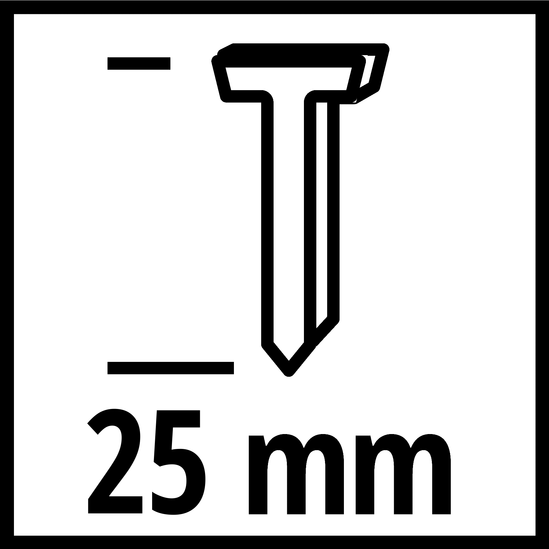 Einhell Druckluft-Tacker-Zubehör, Nägel 3000 Stk., 25mm Einhell Druckluft-Tacker-Zubehör, Nägel 3000 Stk., 25mm