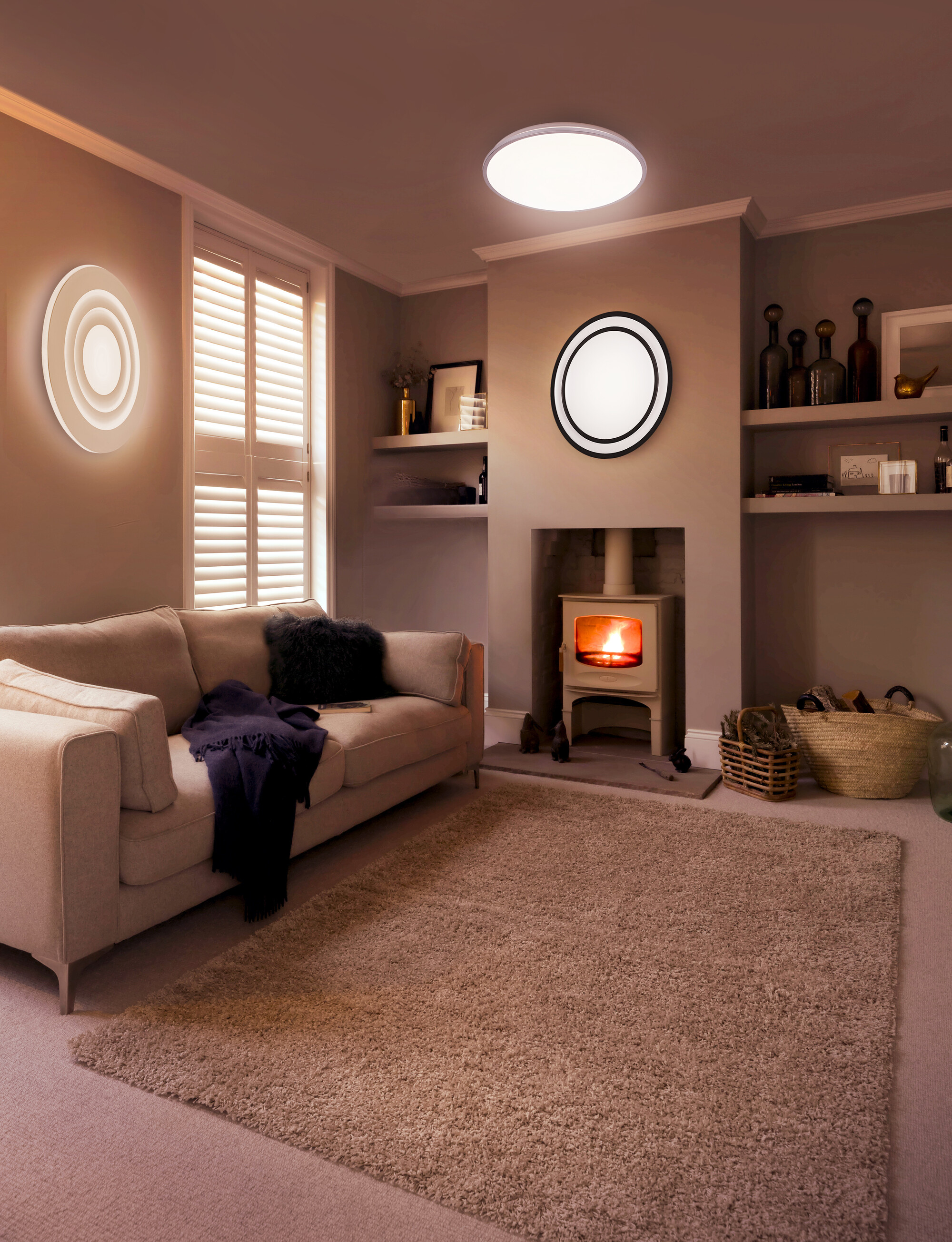 Ledvance ORBIS Deckenleuchte Madrid 290 mm, weiß, E27