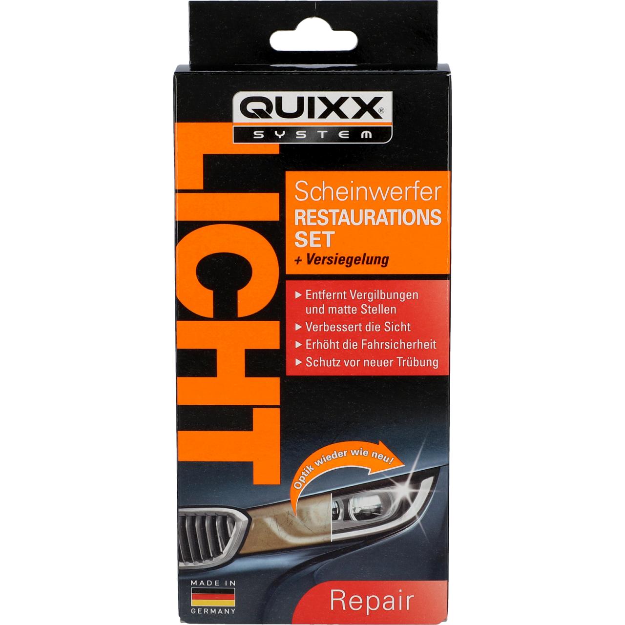 QUIXX SCHEINWERFER-RESTAURATIONS-KIT 50G