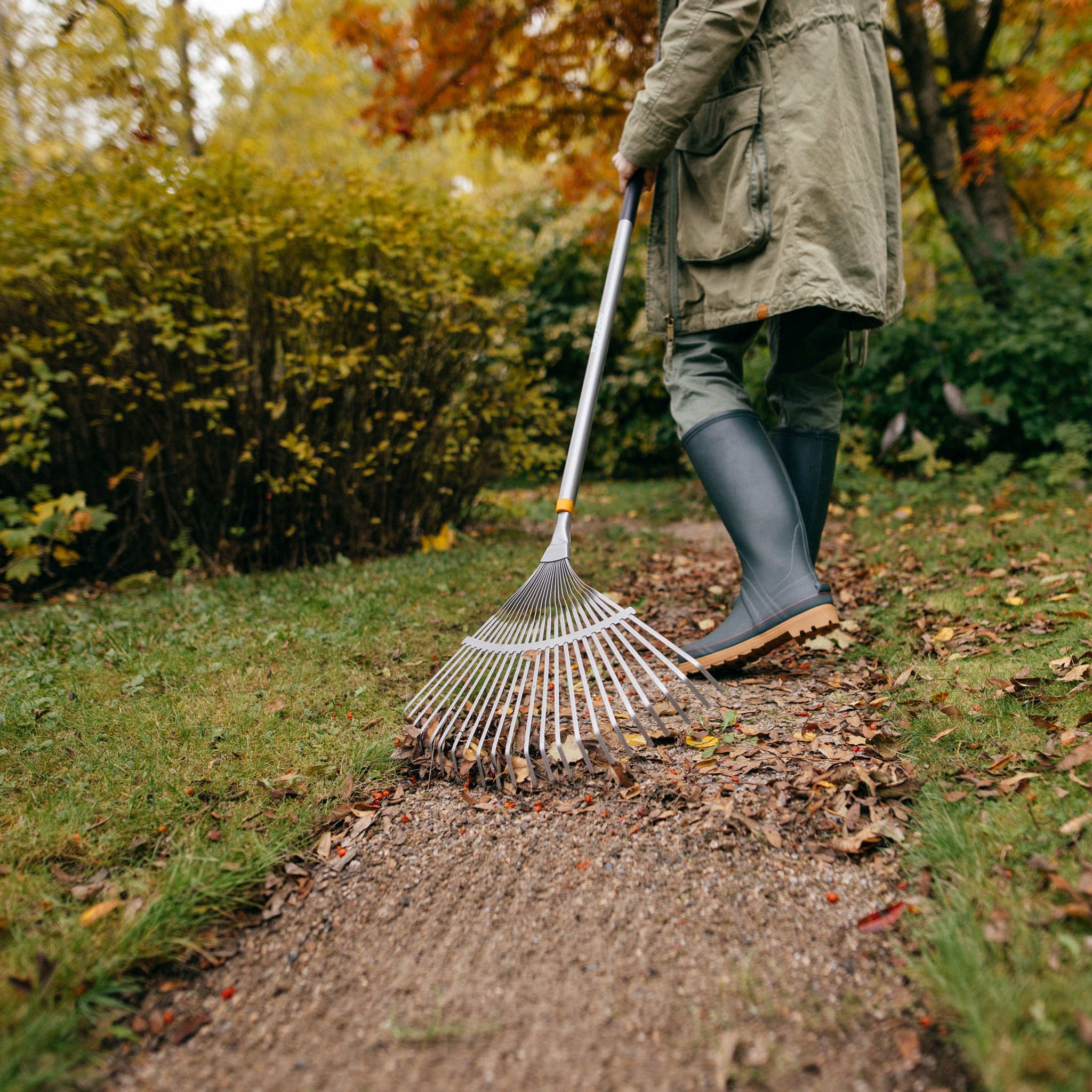 Fiskars Ergonomic™ Fächerbesen