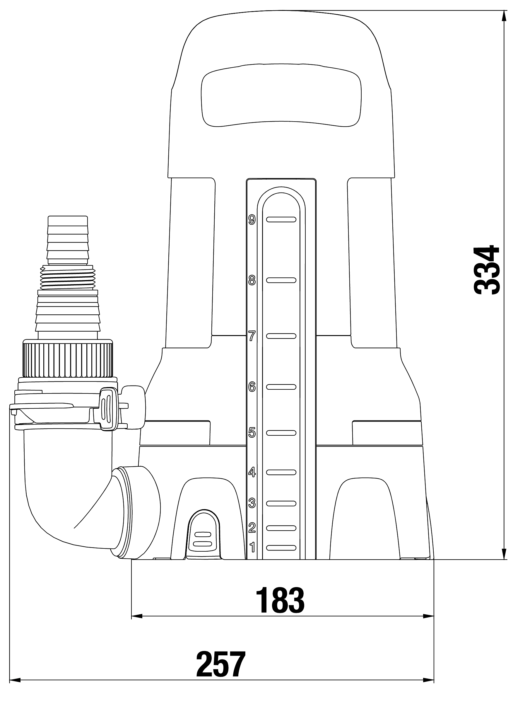 SD-468903 Gardena Klarwasser-Tauchpumpe 11000 Aquasensor