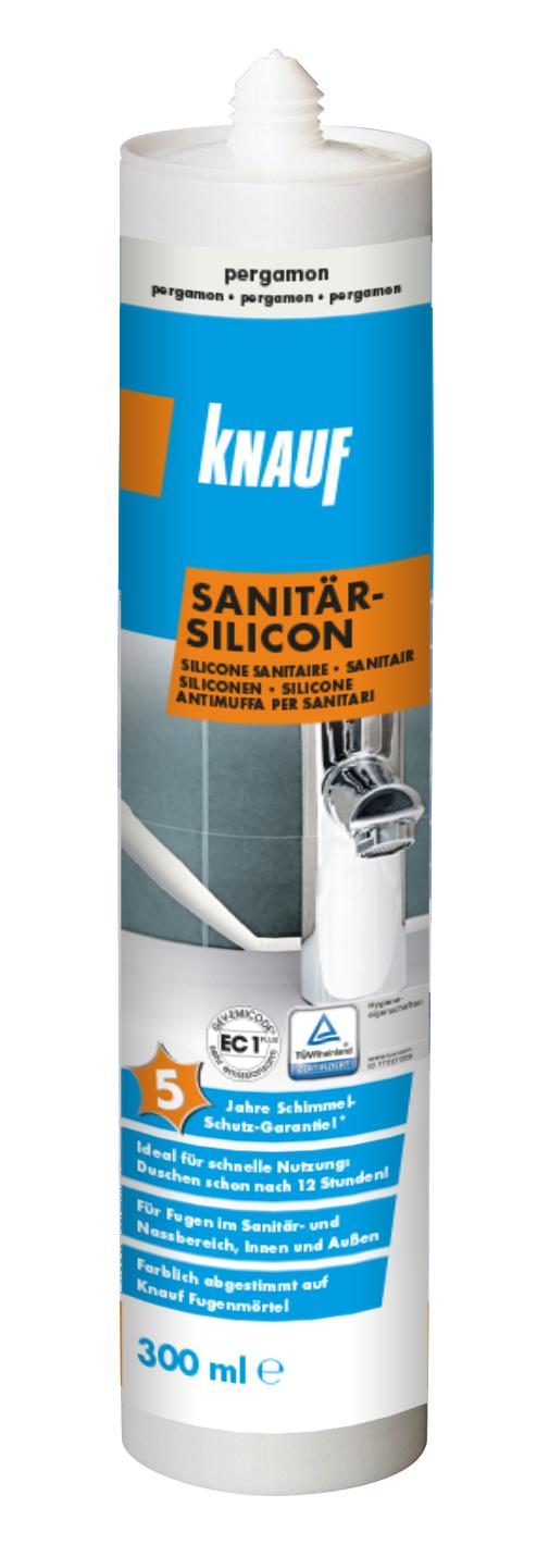 4006379096664_Sanit-r-Silicon-pergamon_Produkt Knauf Sanitär-Silicon, 300 ml