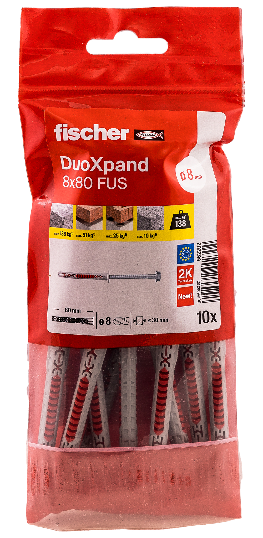 fischer DuoXpand 8x80 FUS B (10) fischer DuoXpand 8x80 FUS B (10)