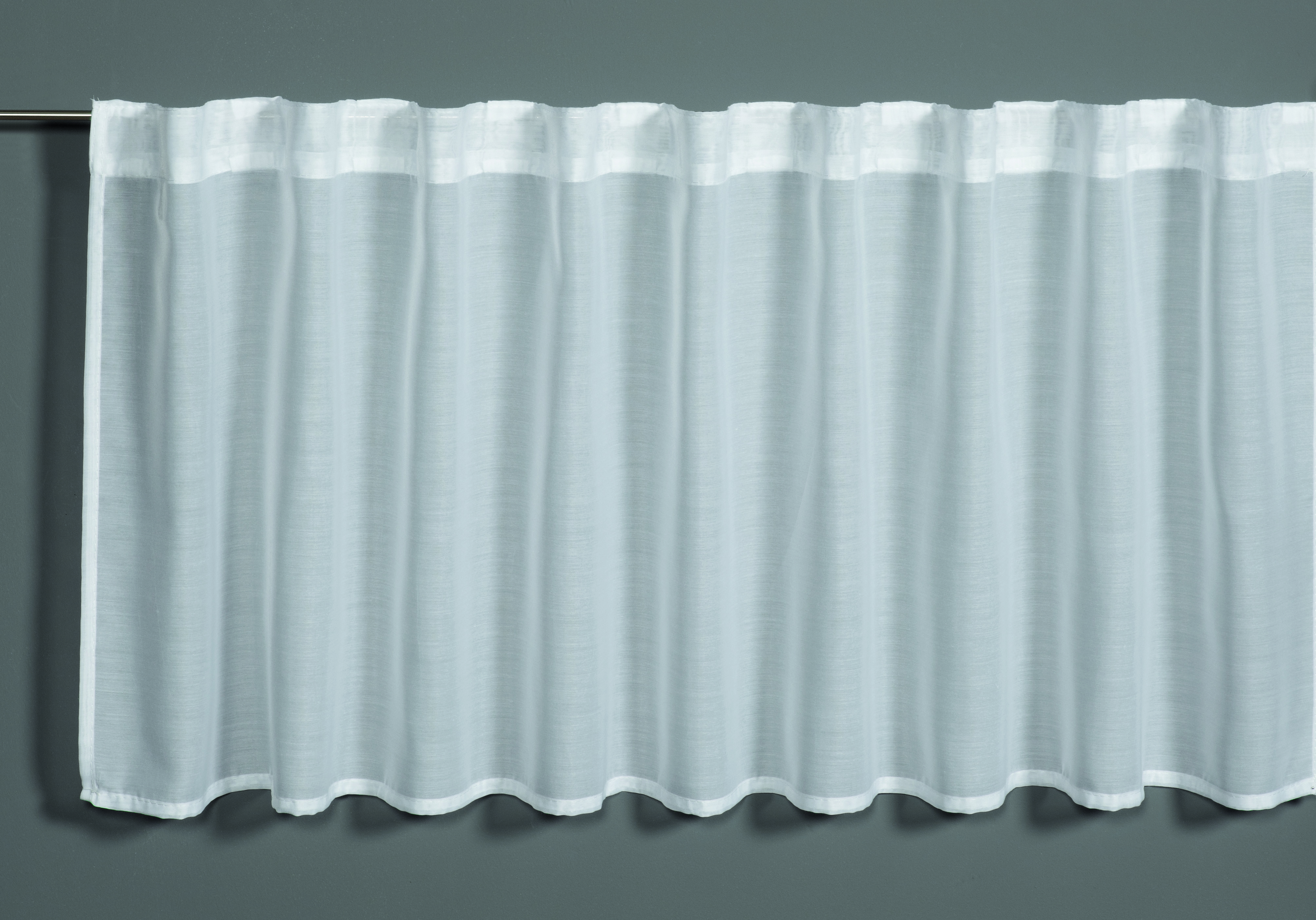 Sehlbach Fertiggardine weiß, 140 x 45 cm Sehlbach Fertiggardine weiß, 140 x 45 cm