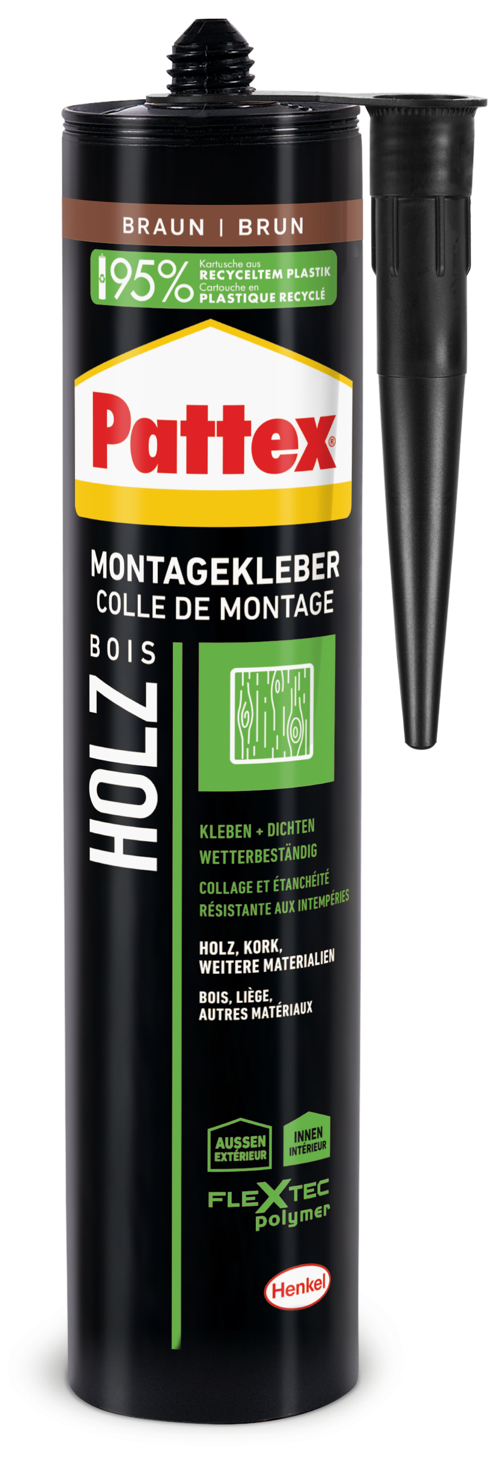 Pattex Montagekleber Holz, 420 g