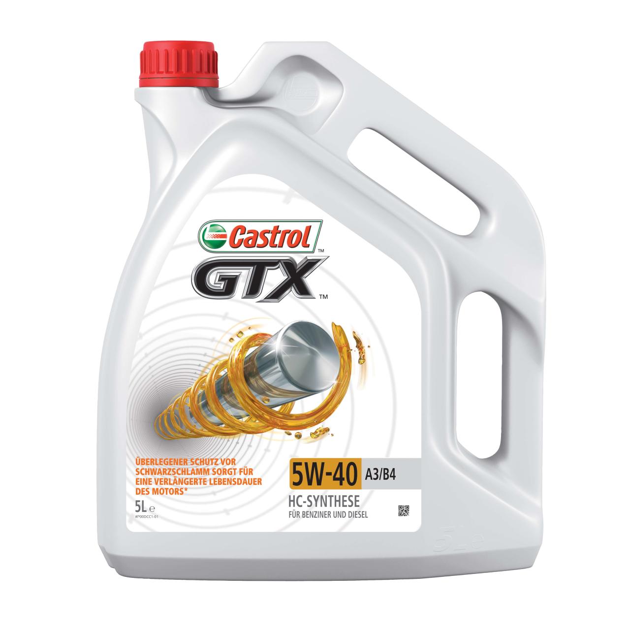 CASTROL GTX 5W 40 5L A3/B4