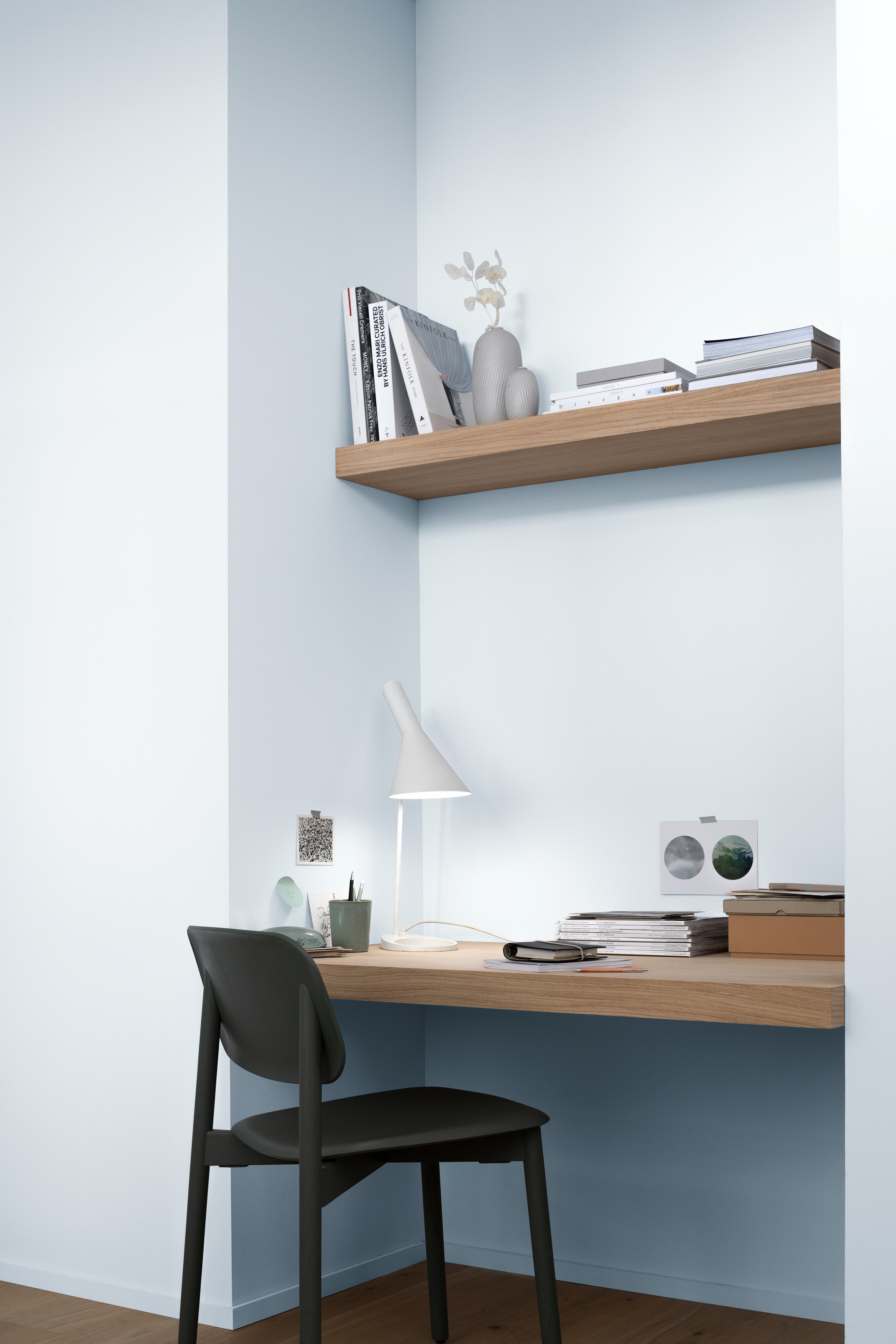 Alpina Pure Farben Kreideblau, 2,5 Liter