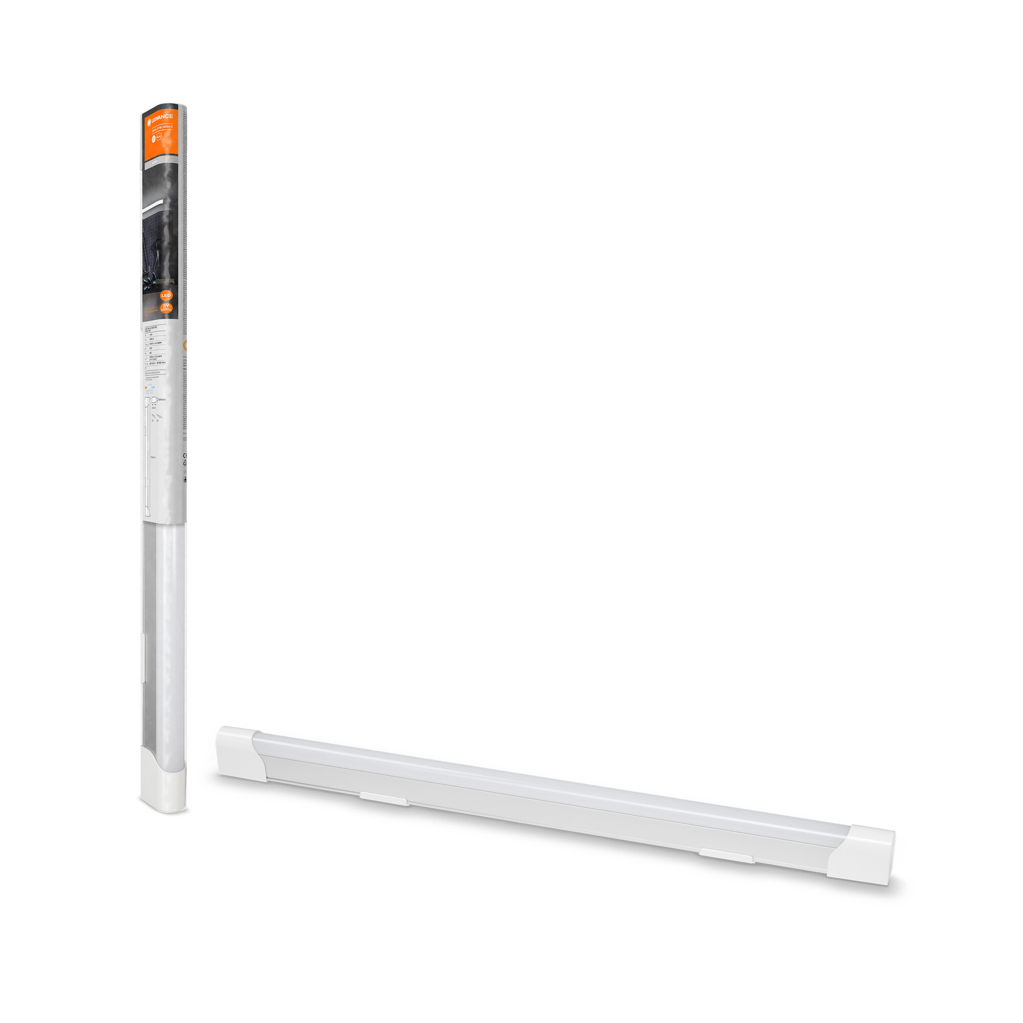 LEDVANCE Lichtleiste LED Value Batten, 600 mm, 10W, 4000K LEDVANCE Lichtleiste LED Value Batten, 600 mm, 10W, 4000K