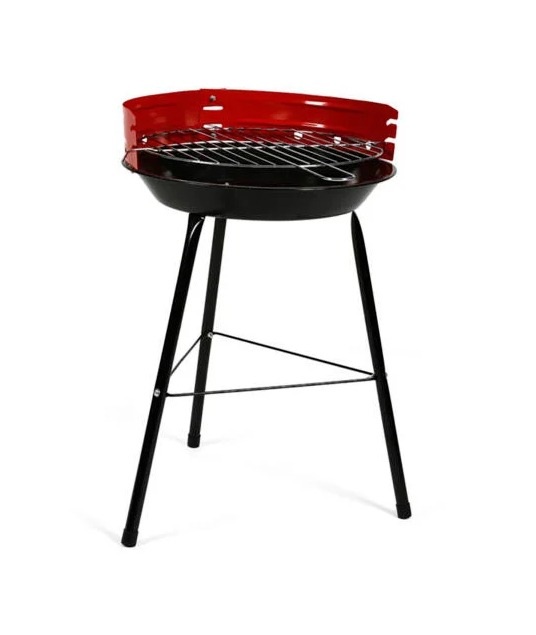 Dreibein Grill Festival Kynast Exklusiv, schwarz-rot