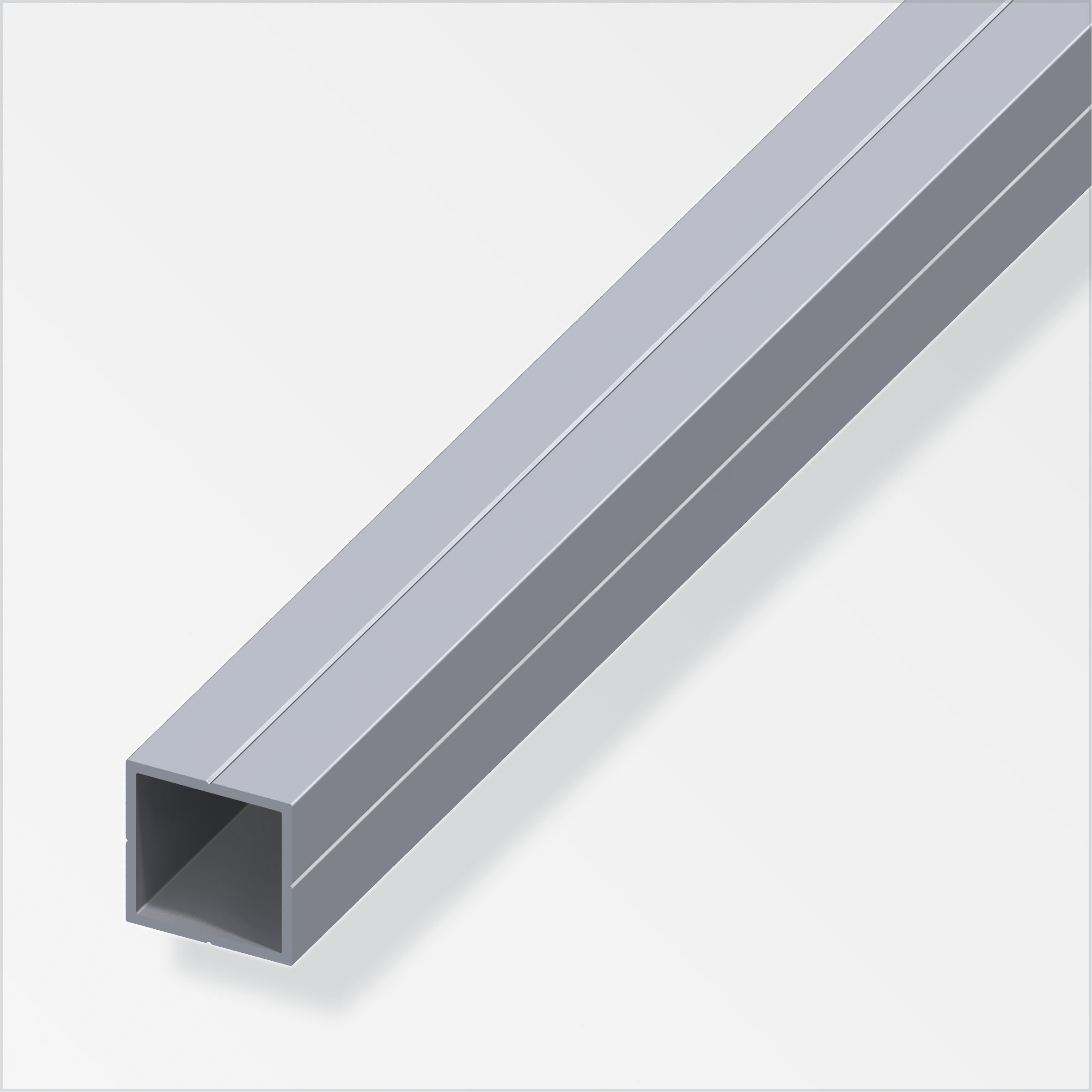 Alfer Quadratrohr, 23,5 x 1,5 mm, blank