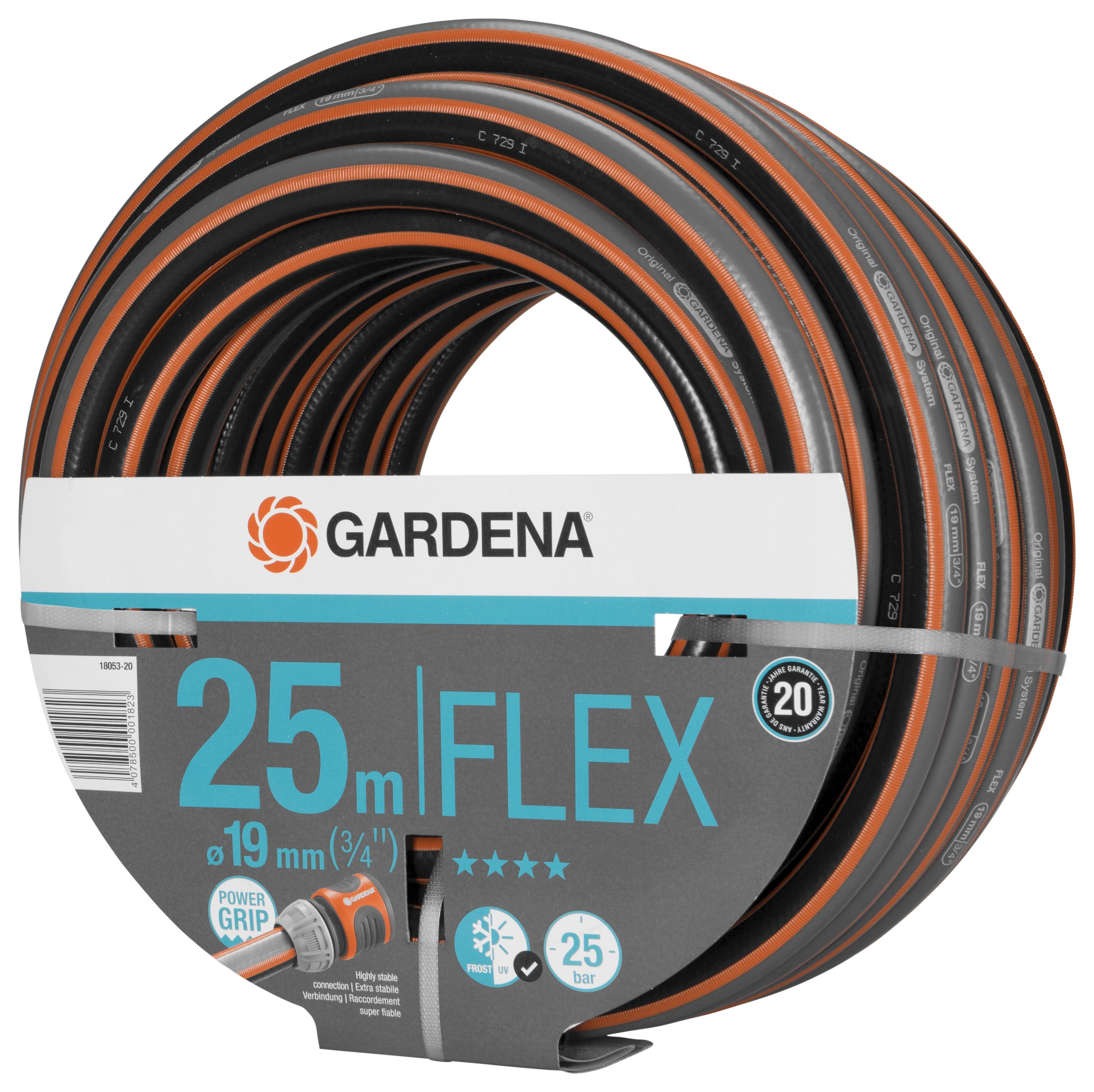 4078500001823 COMFORT FLEX SCHLAUCH 9X9 19MM 3/4" 25M
