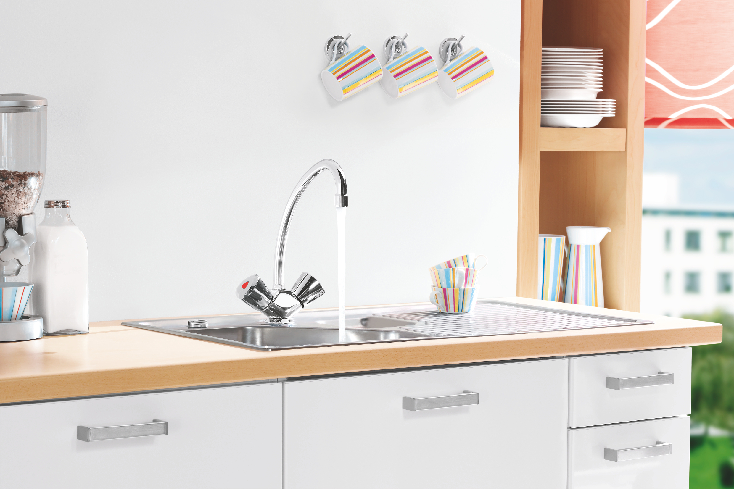 209678_03-Milieu FRIEDRICH GROHE  COSTA SPÜLTISCH ZWEIGRIFF