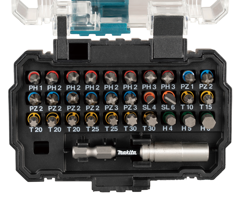 Makita Torsion Bit-Set Impact Premier, 31-tlg.