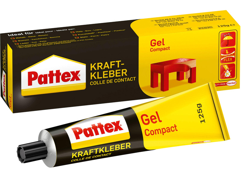 4015000070966 Pattex Kraftkleber Gel Compact, 125 g