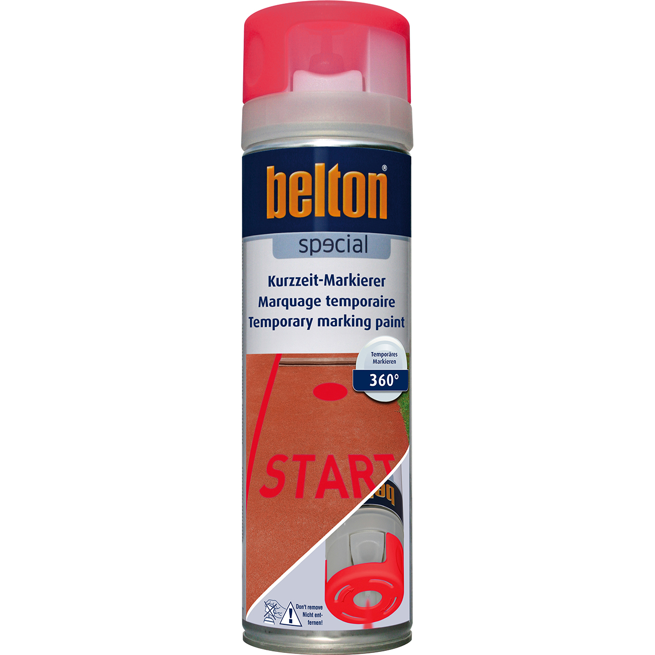 belton Special Kurzzeit-Markierer rot, 500ml