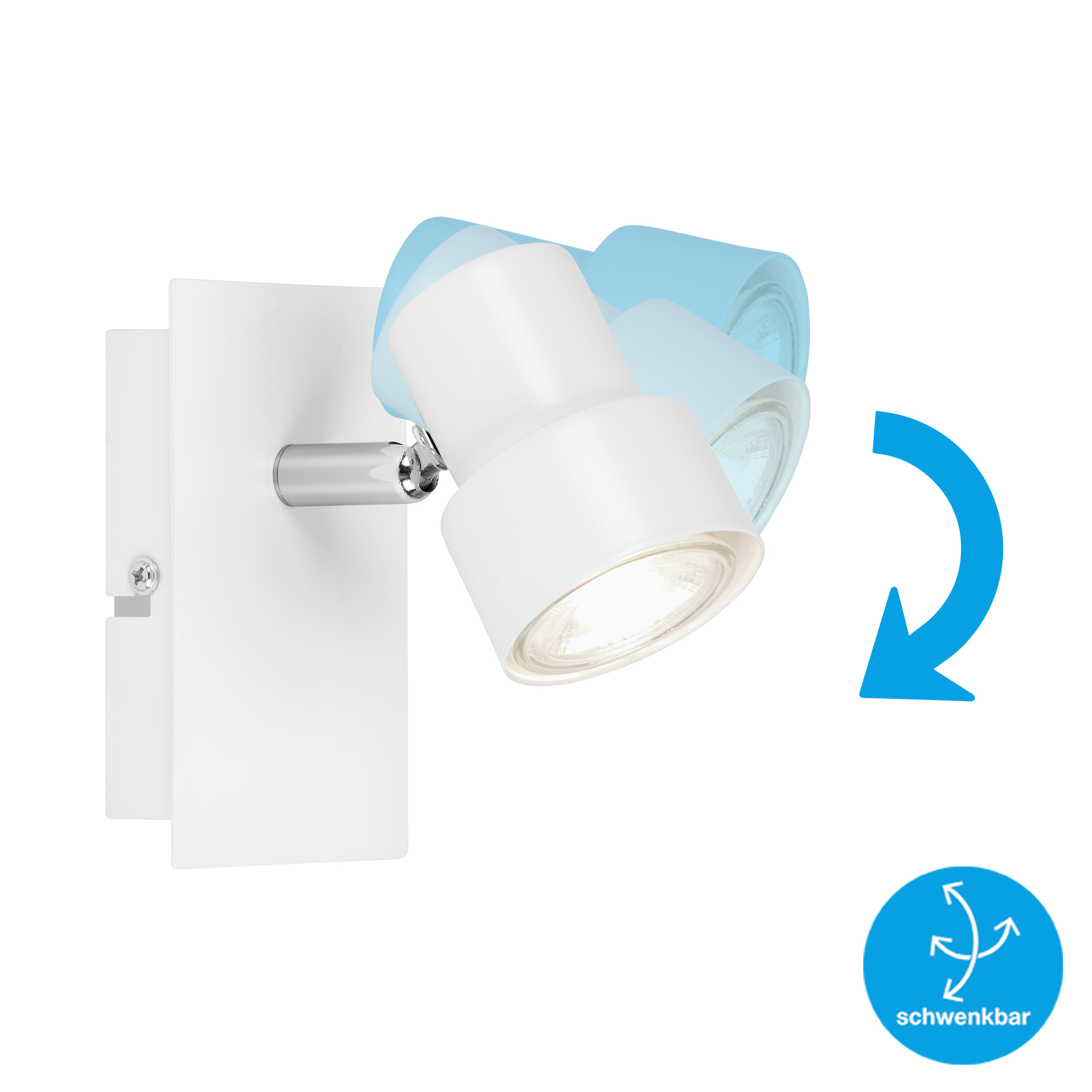 Briloner LED Spot, Deckenleuchte, weiß