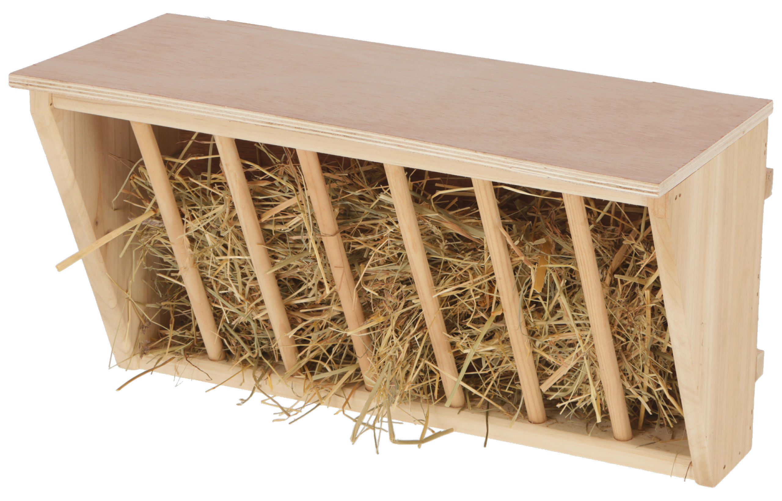 Kerbl Heuraufe mit Sitzbrett, 37 x 17 x 20 cm