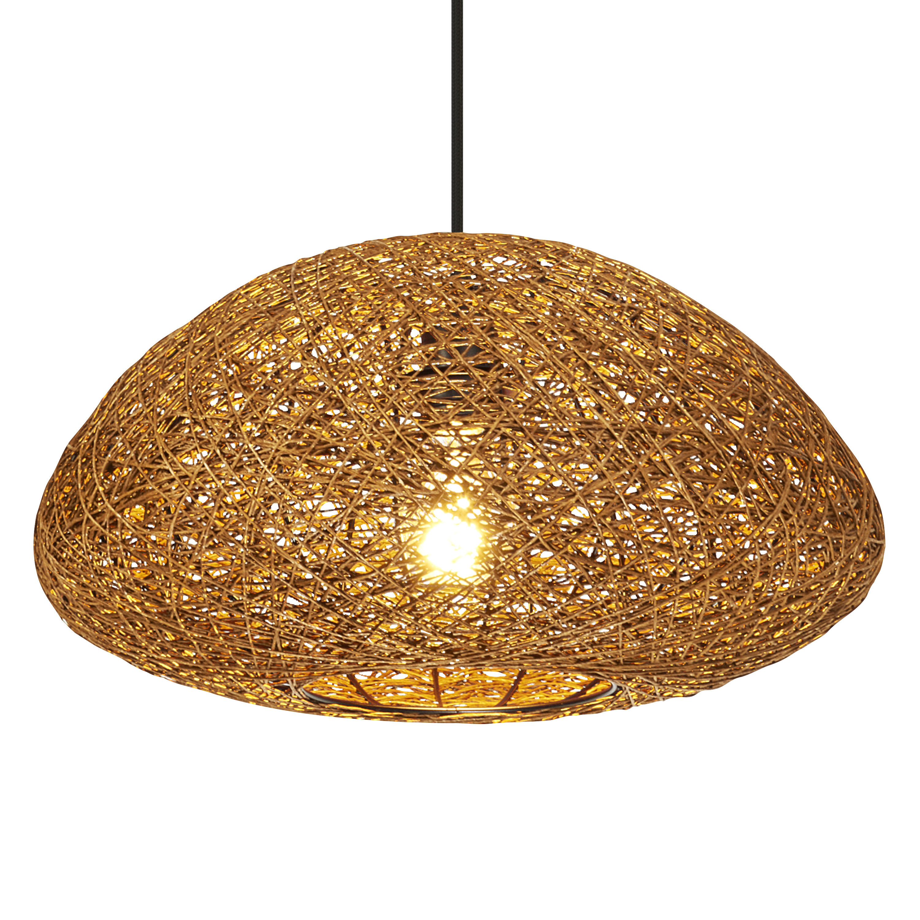 Osram Decor Pendelleuchte Pendant, 1xE27, schwarz