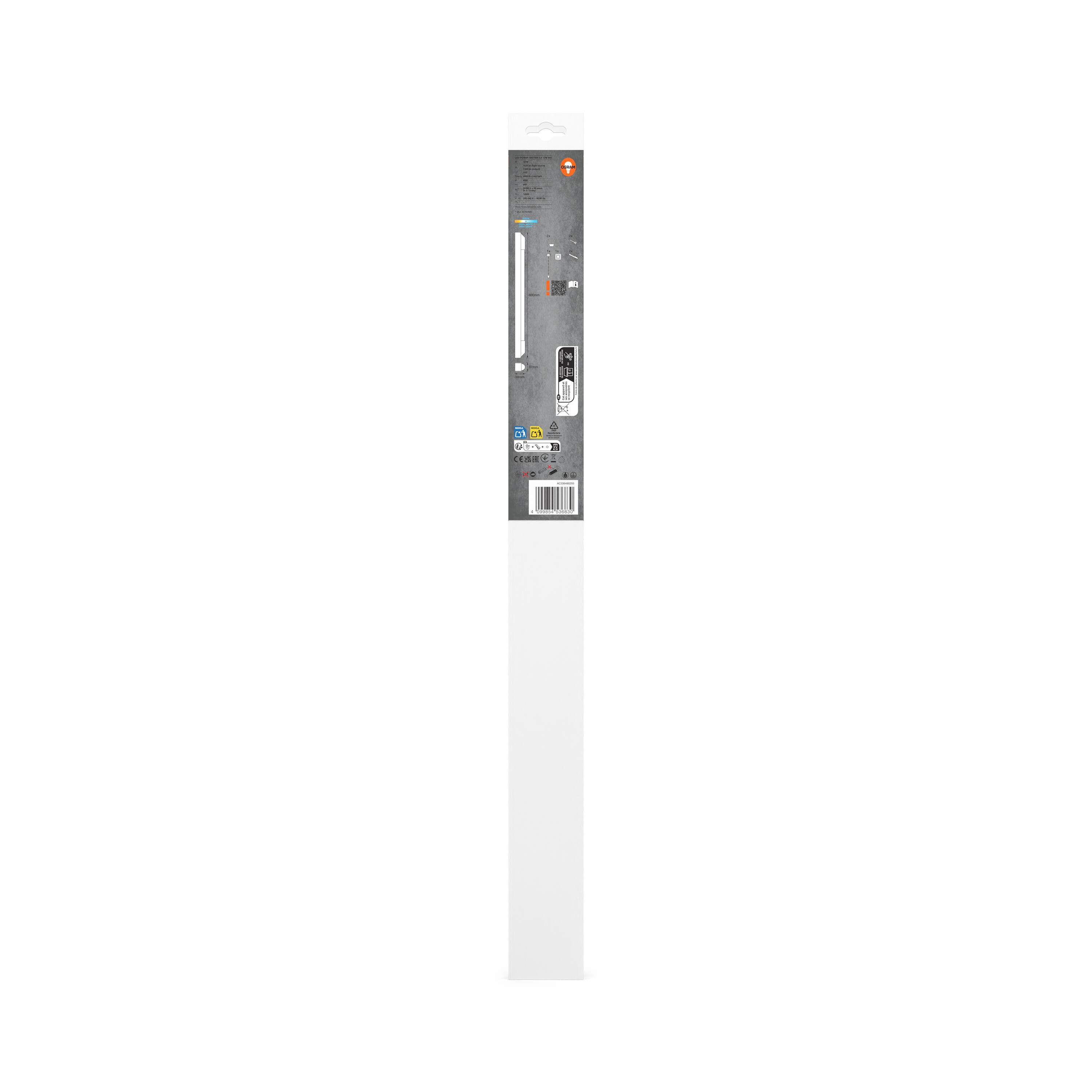 Osram Lichtleiste "LED Power Batten", 600 mm, 12W, 4000K