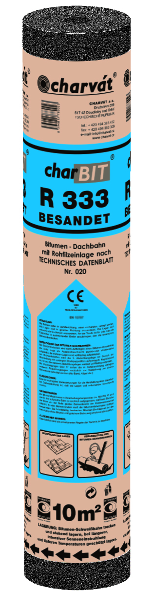 295224-Charvat-Bitumen-Dachpappe-333-besandetDTK46FjGk3OXm Charvát Bitumen-Dachpappe R333, besandet