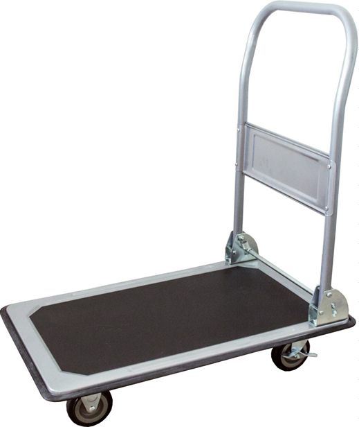 176802-aufgeklapptu1wfldlocvVuF Plattformwagen Anthrazit-Grau 150 kg